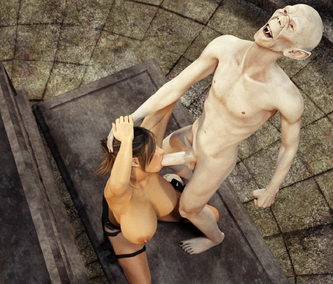 Лара Крофт вампирский минет-атака - Image 6