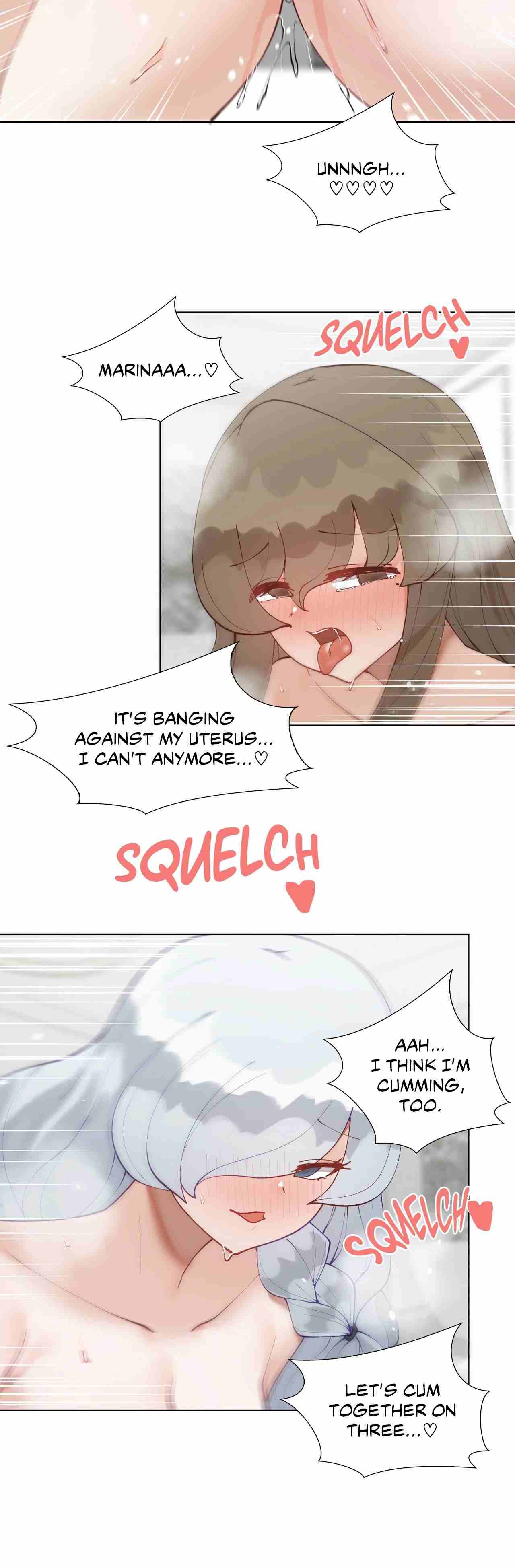 热辣的黄发纯女被Hentai巨根调教 - Image 90