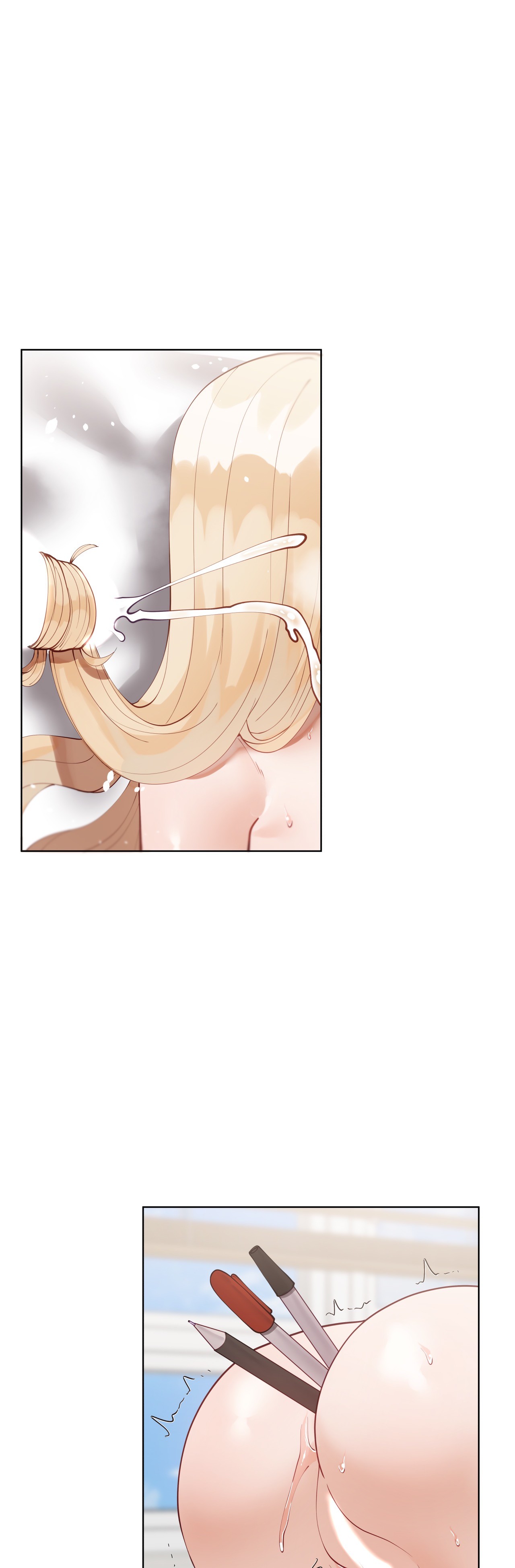 热辣的黄发纯女被Hentai巨根调教 - Image 163