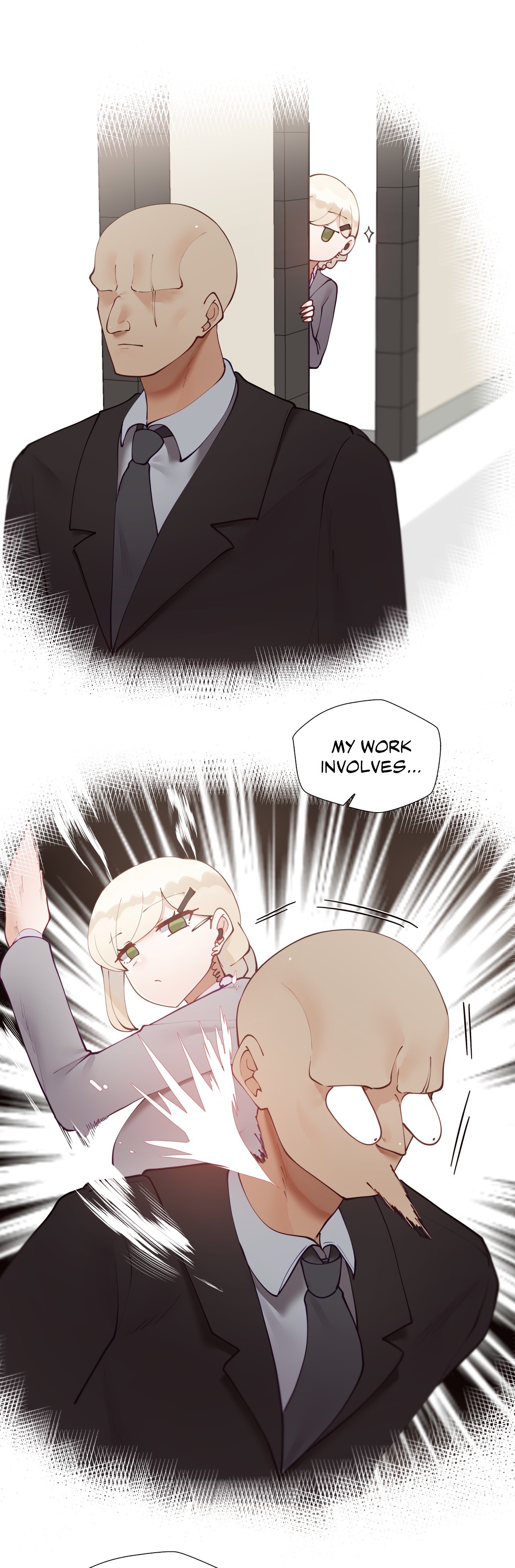 热辣的黄发纯女被Hentai巨根调教 - Image 172