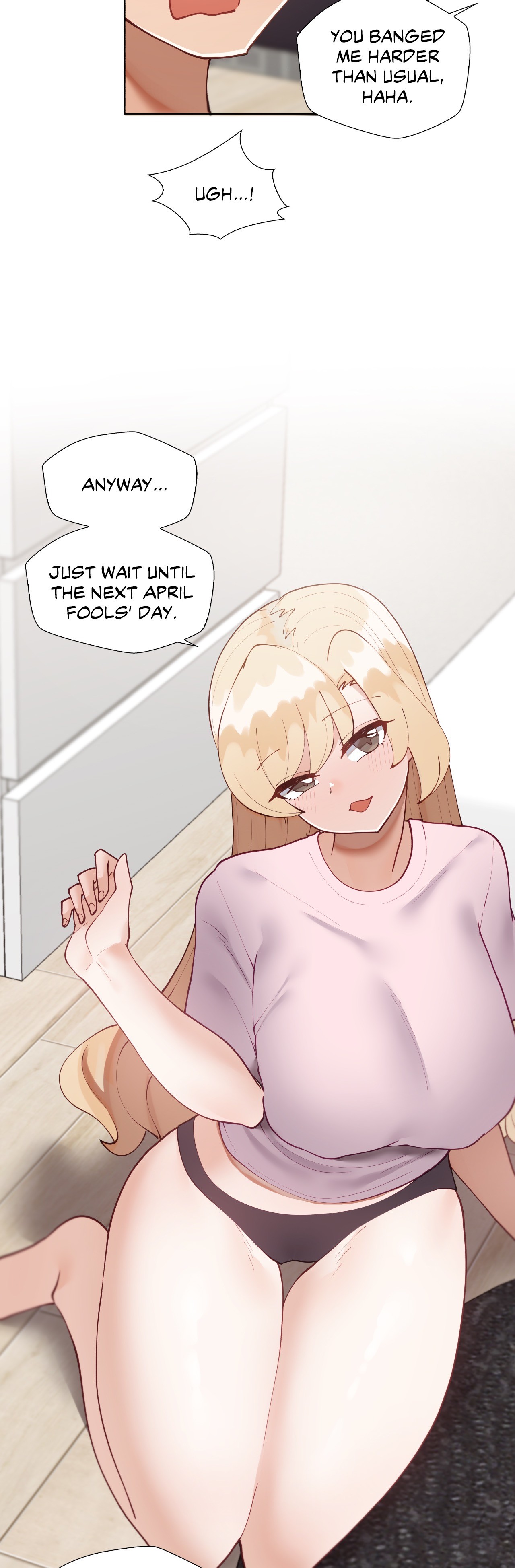 热辣的黄发纯女被Hentai巨根调教 - Image 175