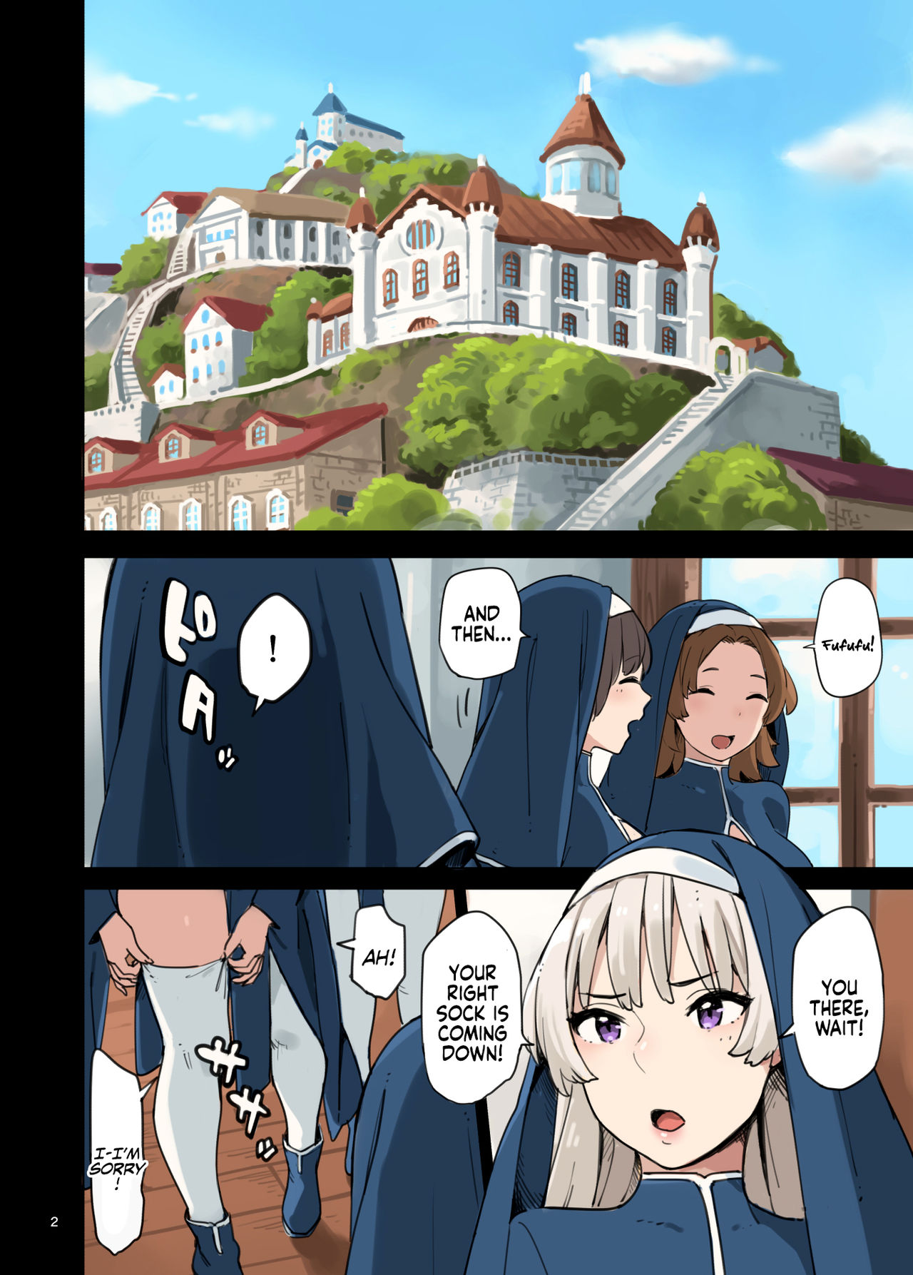 Busige Hentai-Nonne fickt schmutzige Schwänze intensiv - Image 2