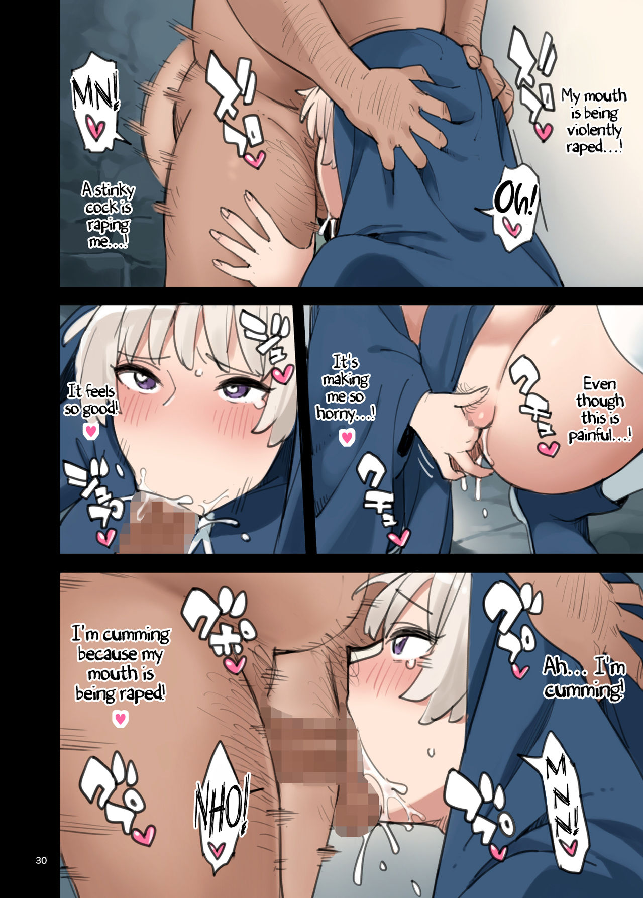 Busige Hentai-Nonne fickt schmutzige Schwänze intensiv - Image 30