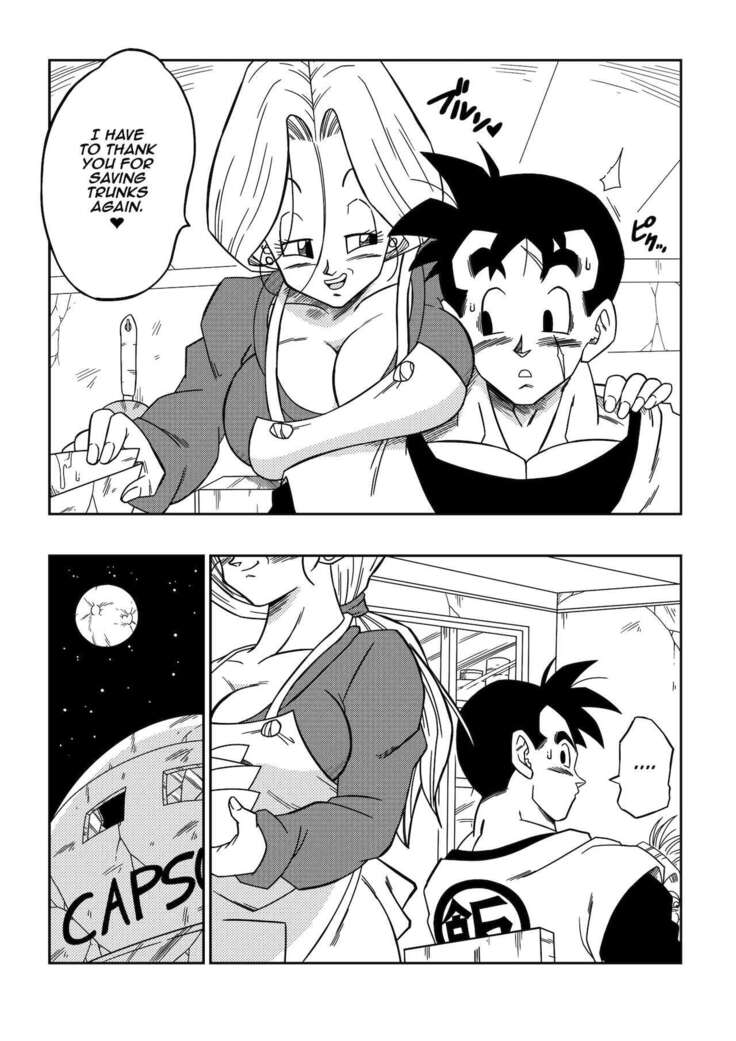 Orgía de creampie futura: Bulma y Gohan - Image 4