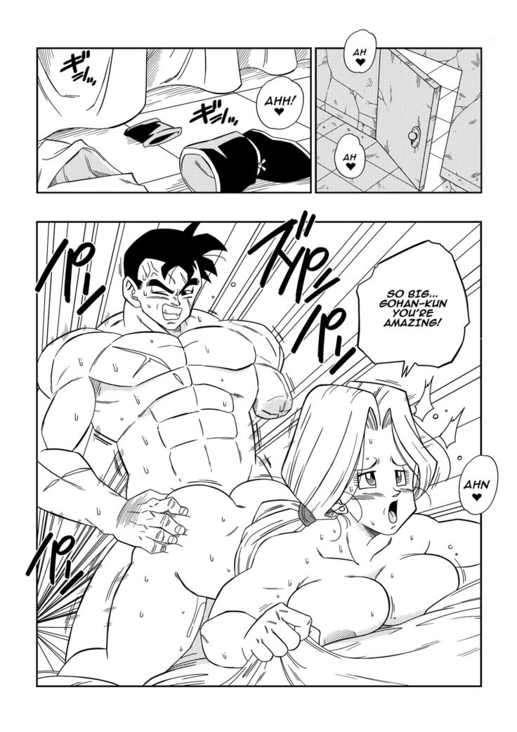Orgía de creampie futura: Bulma y Gohan - Image 5