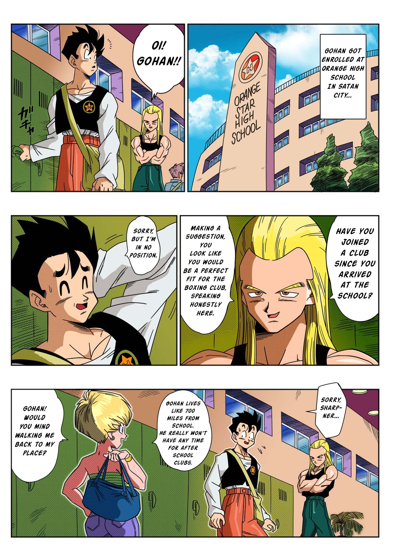 Gohan hat intensiven Vierer mit Erasa, Videl und Bulma - Image 4
