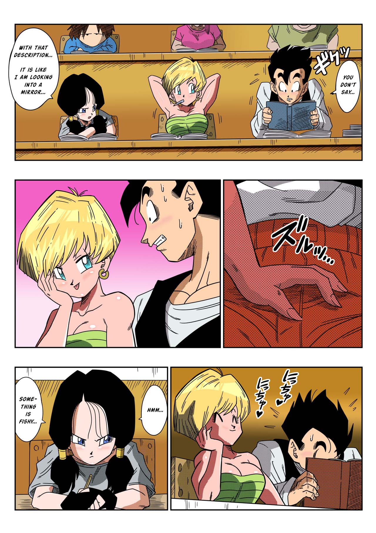 Gohan hat intensiven Vierer mit Erasa, Videl und Bulma - Image 27