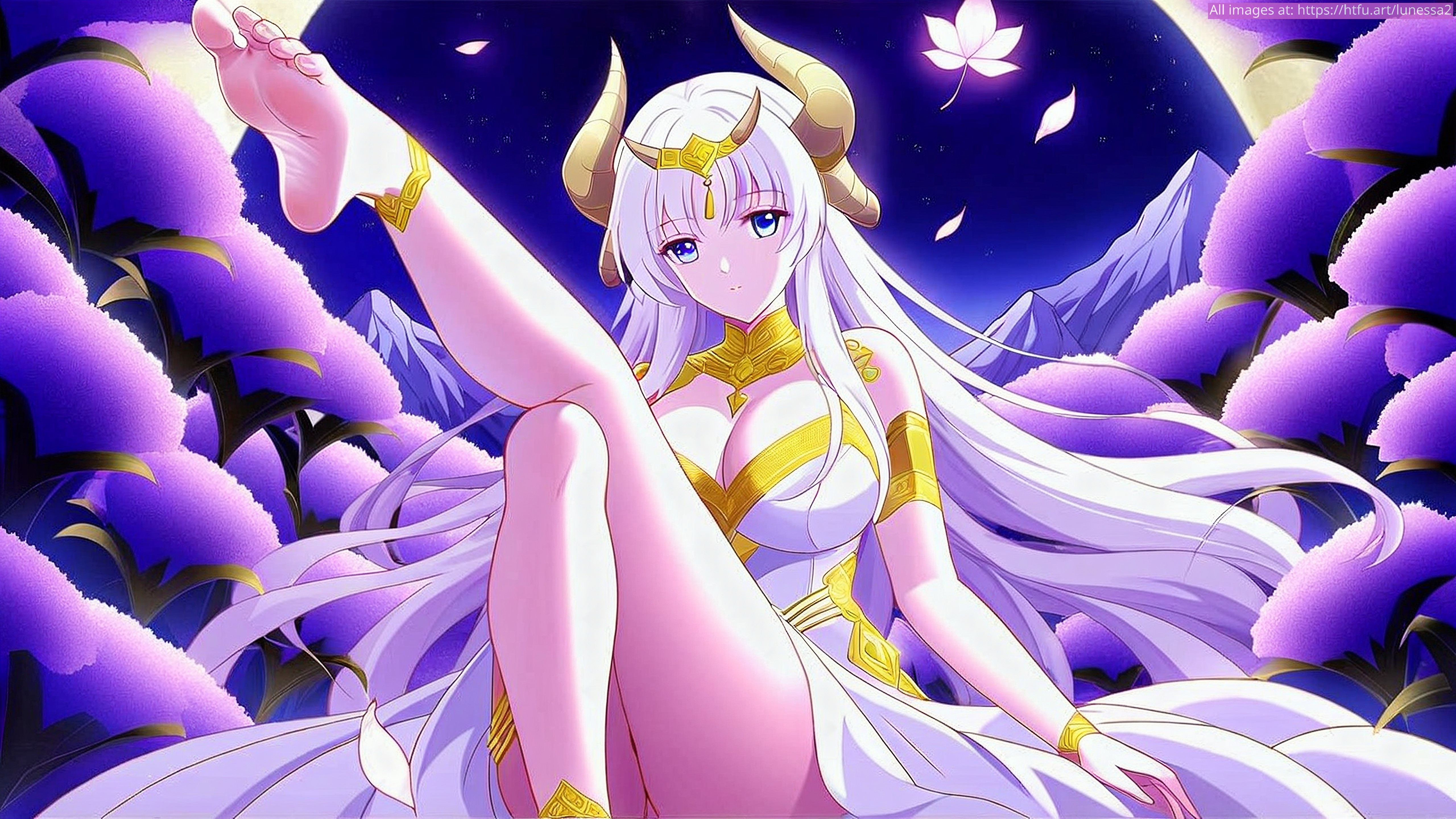Lunessa, Goddess of the Moon, dildo in her curvy figure - Image 13