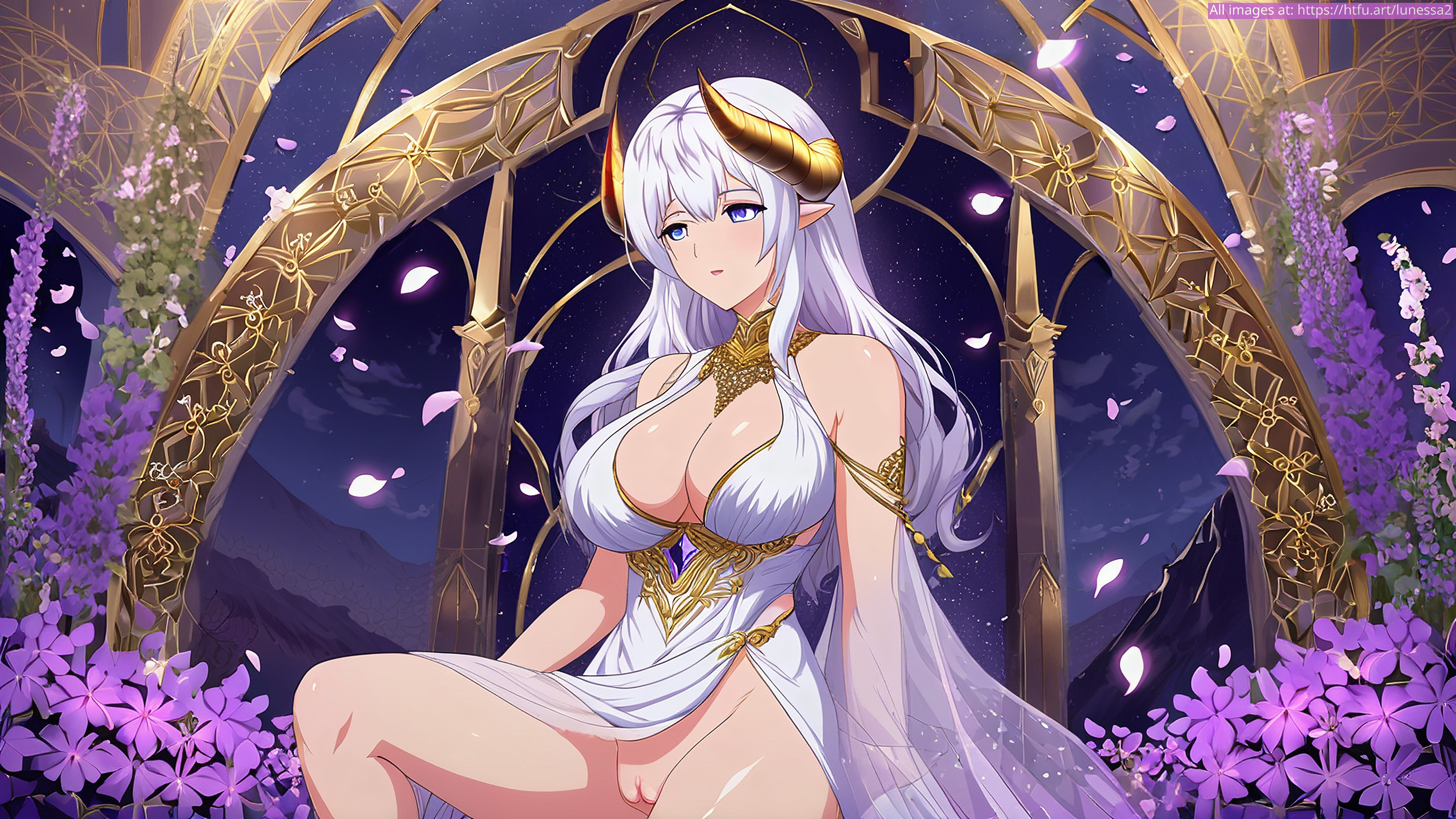 Lunessa, Goddess of the Moon, dildo in her curvy figure - Image 17