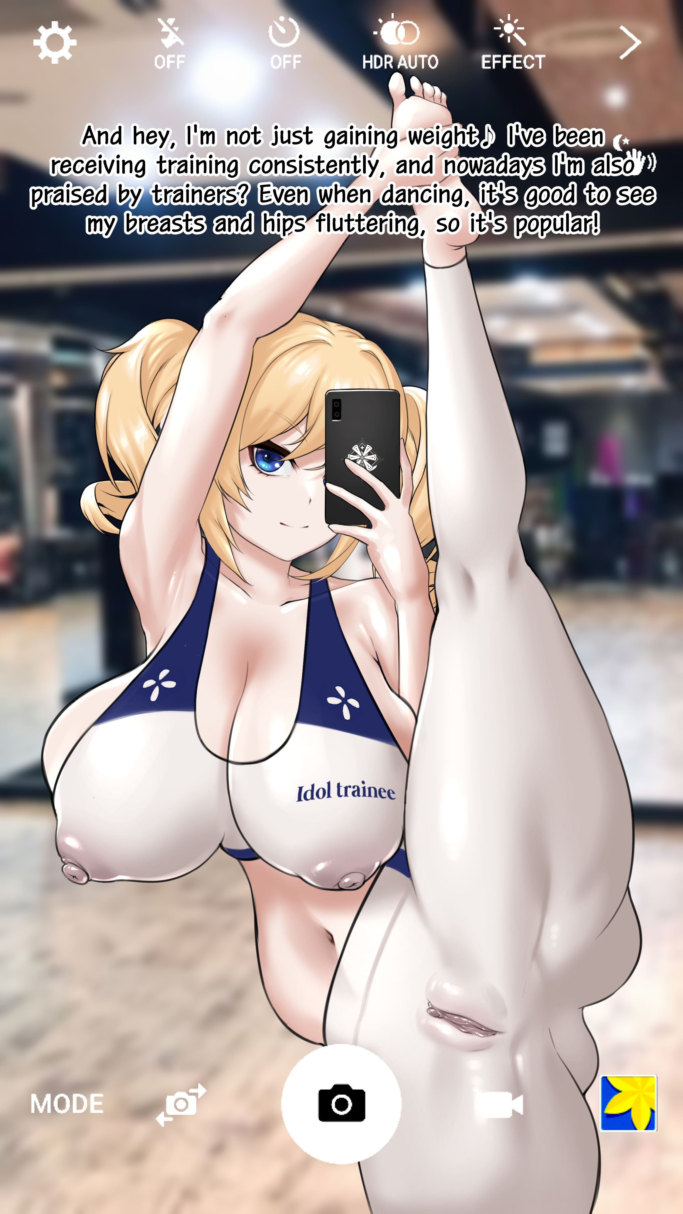 Die busige Idol Barbara wird zur heißen schwarzen Schwanz-Sperma-Mülleimer in NTR-Comics - Image 17