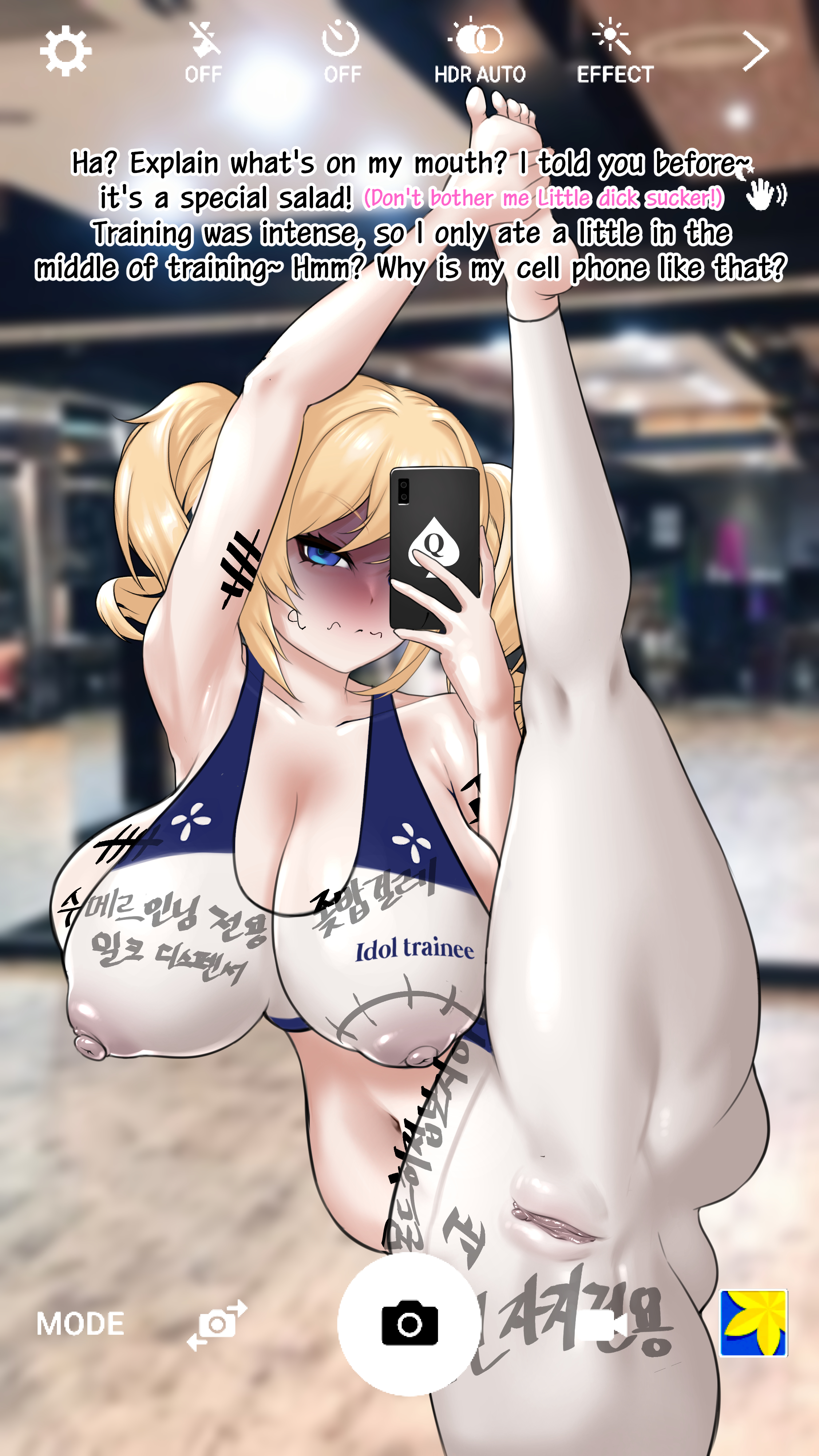 Die busige Idol Barbara wird zur heißen schwarzen Schwanz-Sperma-Mülleimer in NTR-Comics - Image 26