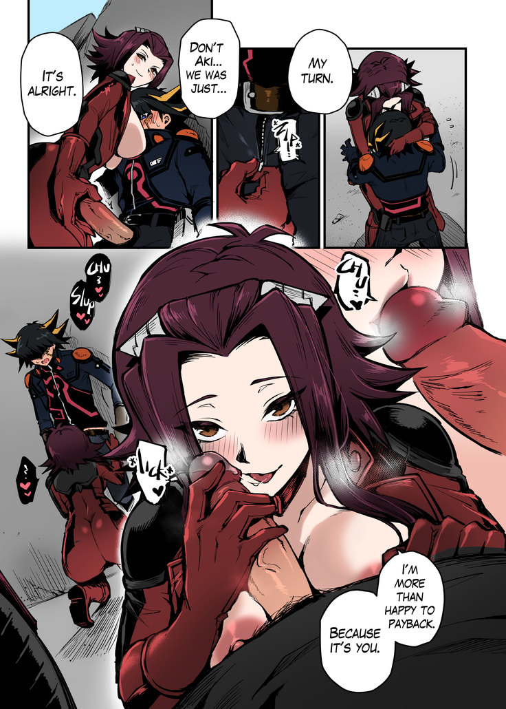 Yu-Gi-Oh Yusei vögelt Akis heiße nasse Muschi - Image 7