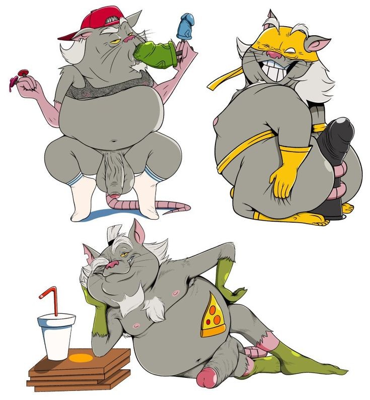 同性恋少年变种忍者龟吸师父斯普林特的鸡巴 - Image 14