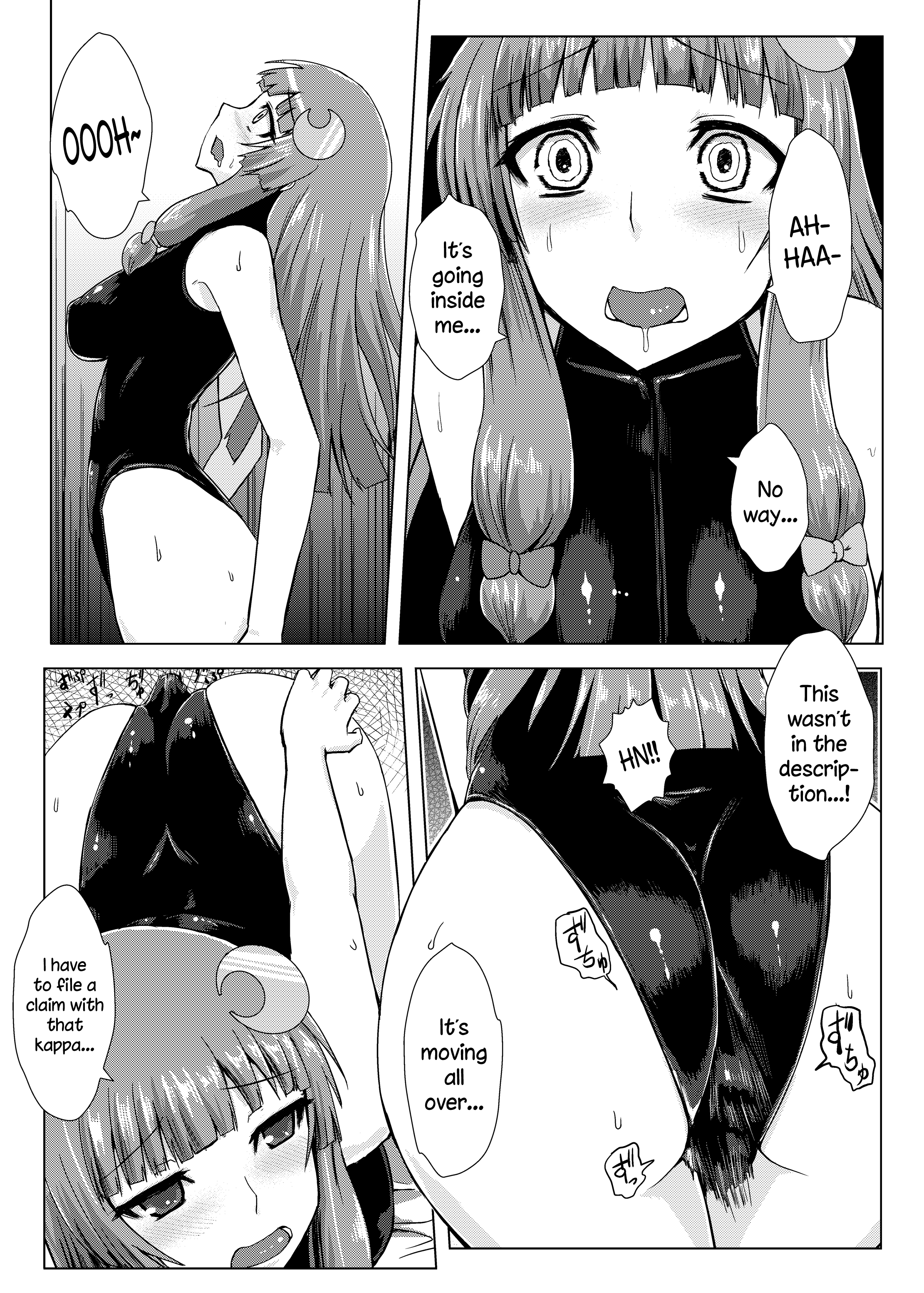 Surprise de tentacules en maillot pour rousse pulpeuse - Image 8