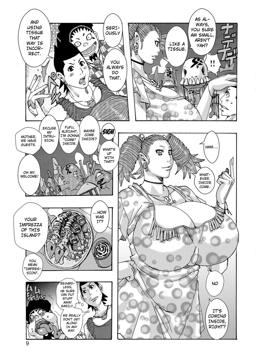 巨乳エルフはセックス漫画で中出しが大好き - Image 8