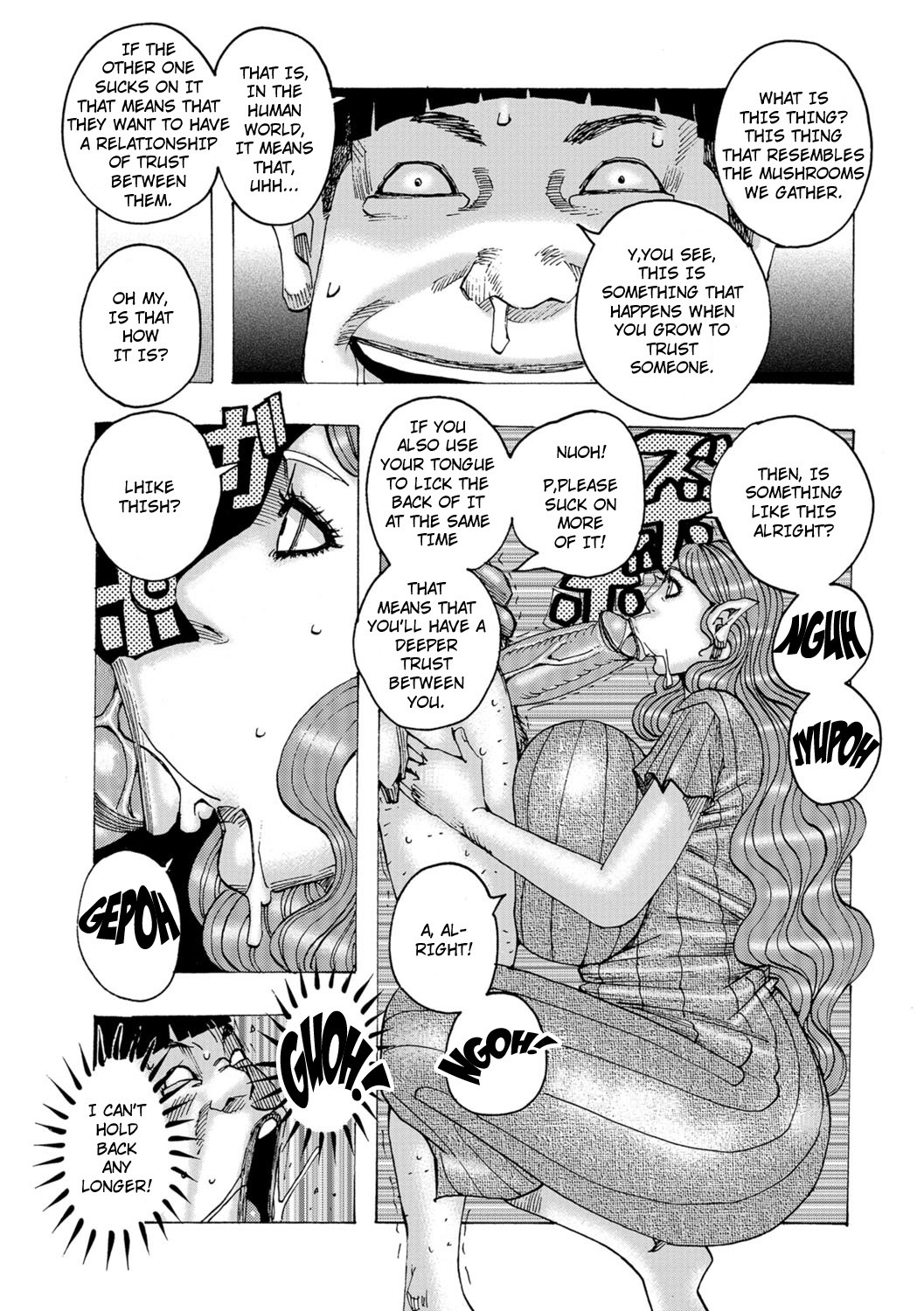 巨乳エルフはセックス漫画で中出しが大好き - Image 36