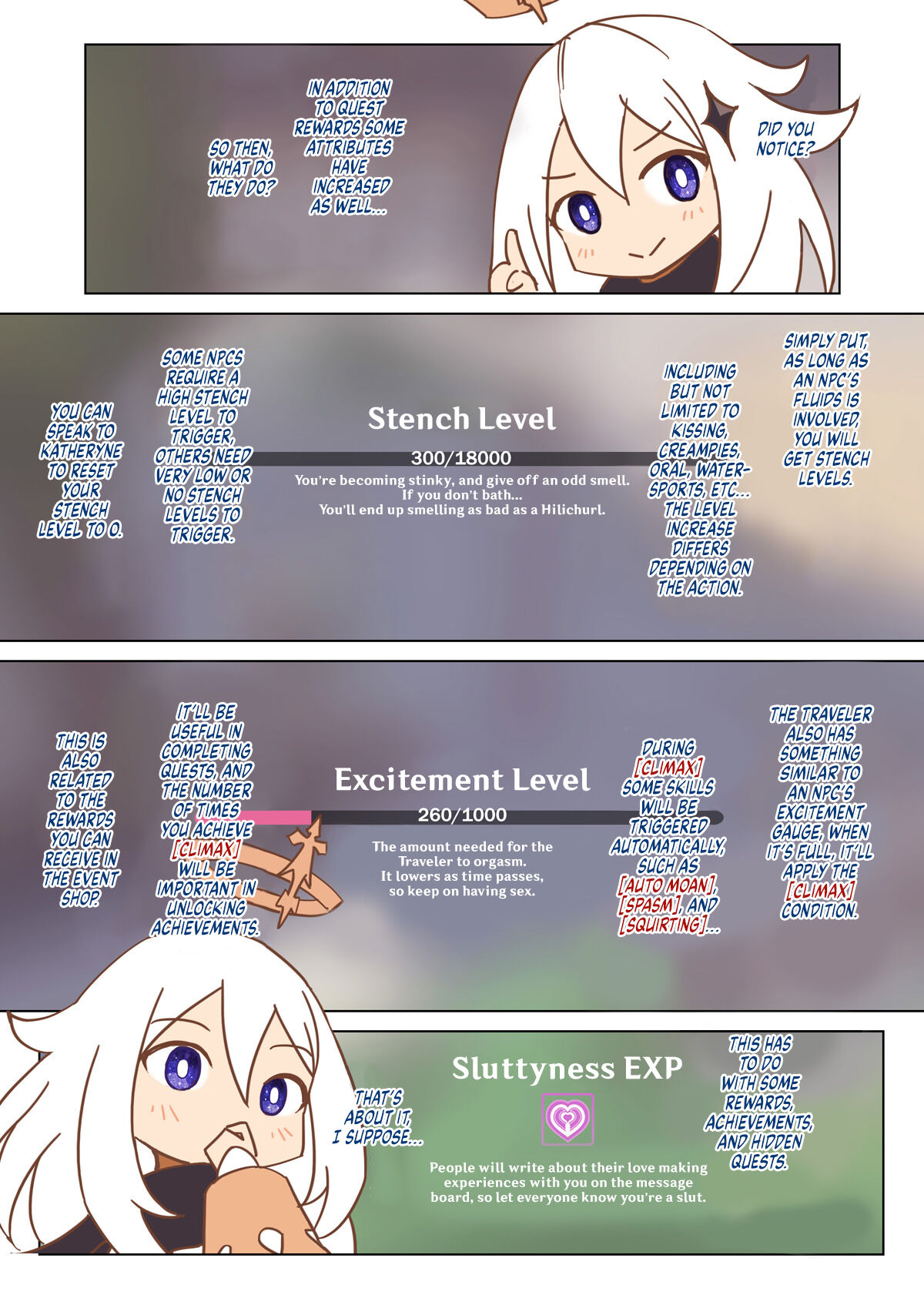 Futanari-Schulmädchen in heißen Quellen mit Tentakeln - Image 13