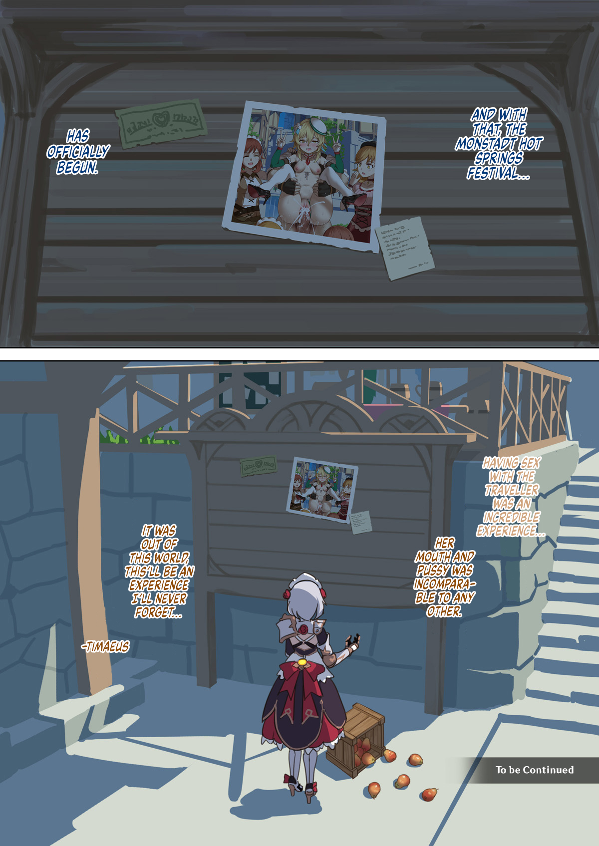 Futanari-Schulmädchen in heißen Quellen mit Tentakeln - Image 23