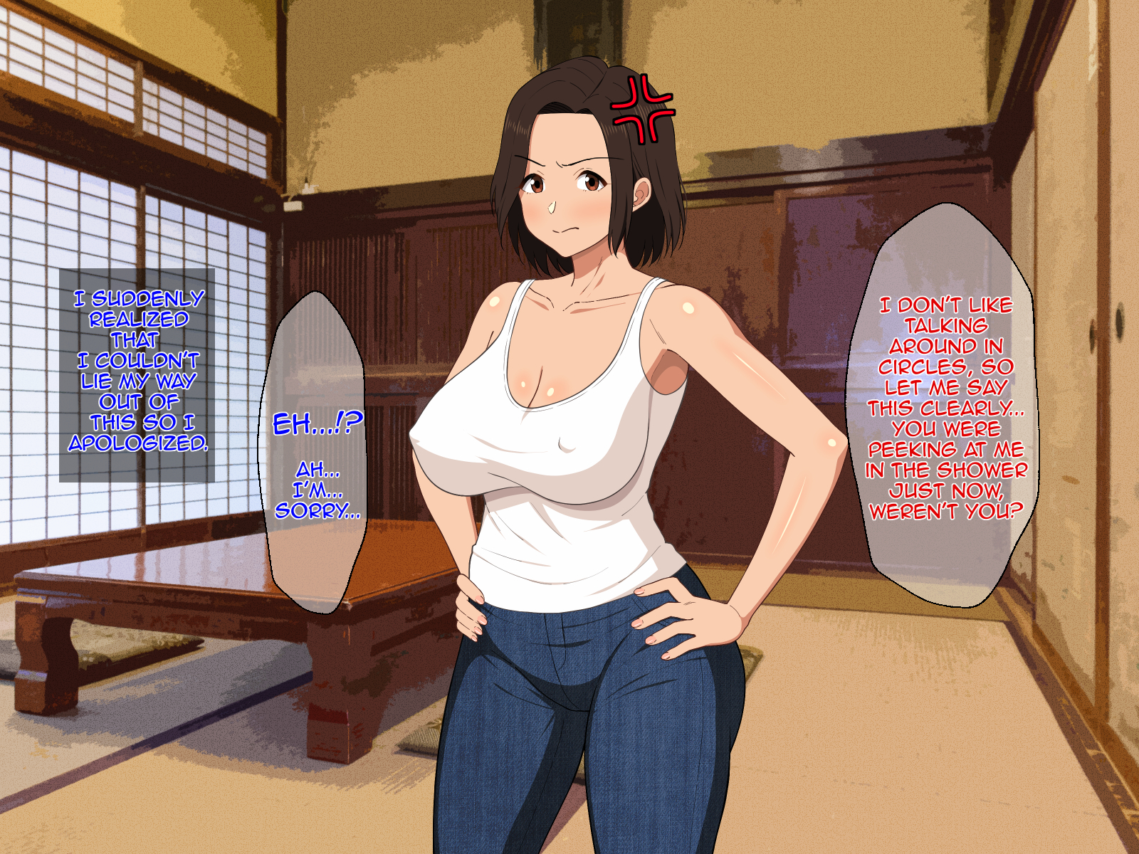 Запретная страсть матери и сына в потной деревне середины лета - Image 20