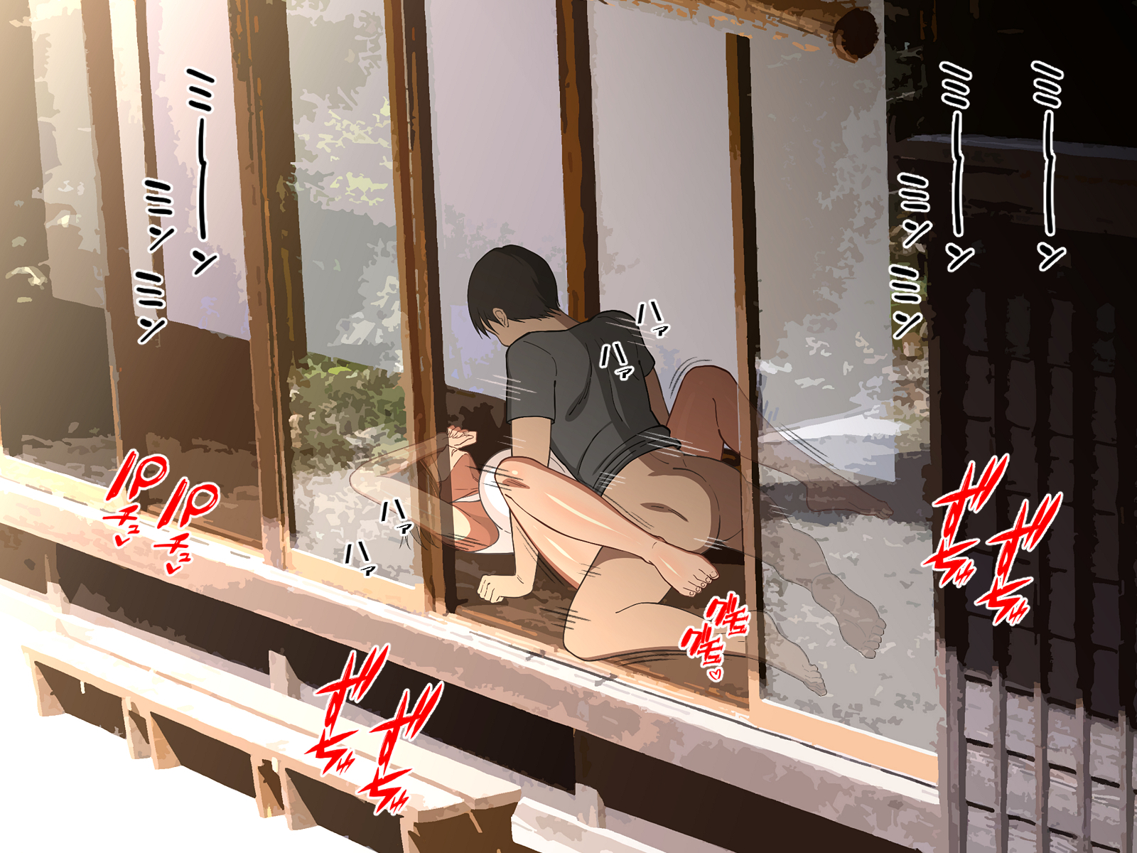 Запретная страсть матери и сына в потной деревне середины лета - Image 127