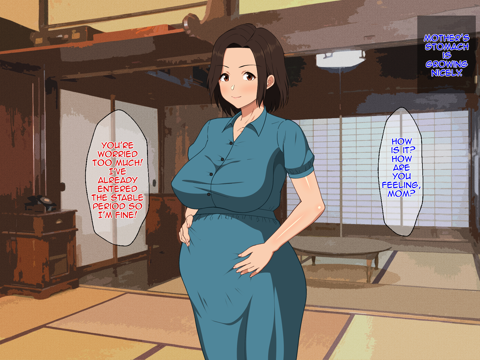 Запретная страсть матери и сына в потной деревне середины лета - Image 178