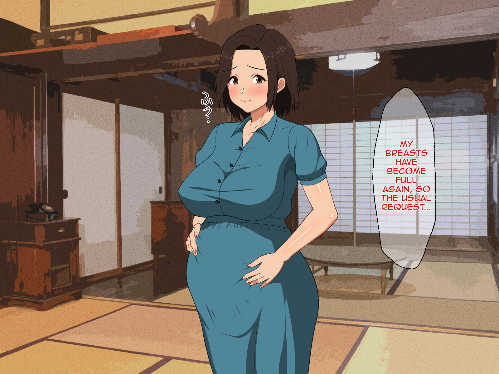 Запретная страсть матери и сына в потной деревне середины лета - Image 181