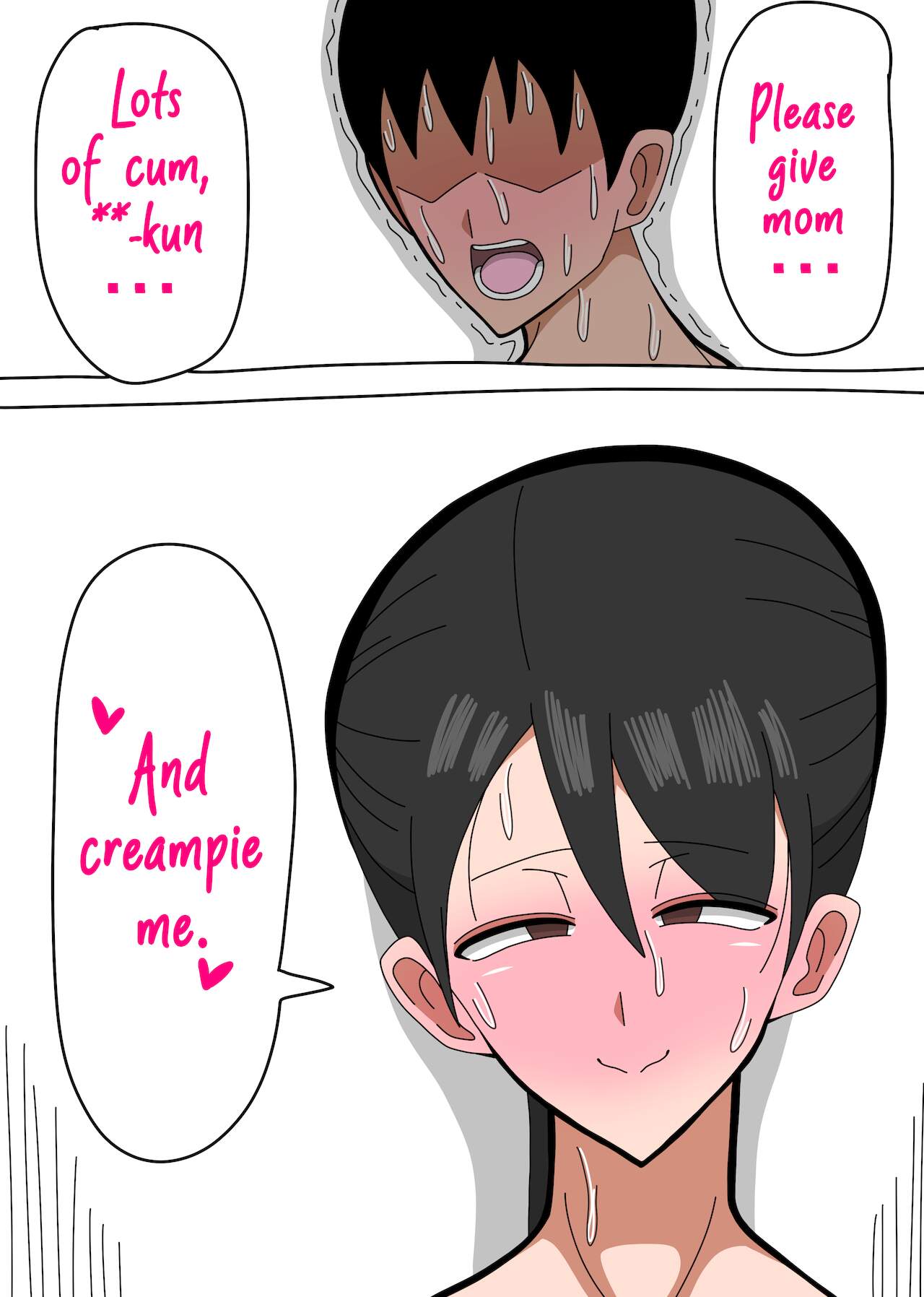 Ausdruckslose, stille Mutter vom schweigenden Sohn geschwängert - Image 11