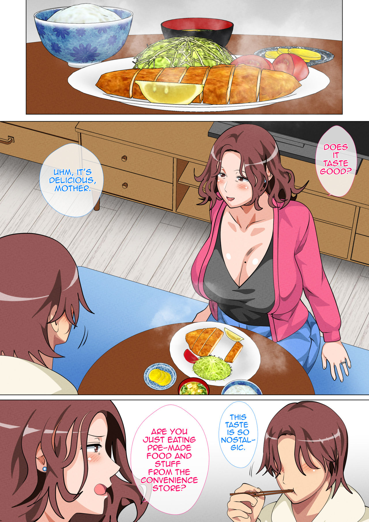 Madre caliente visita a su hijo en Tokio para desvirgarlo - Image 7