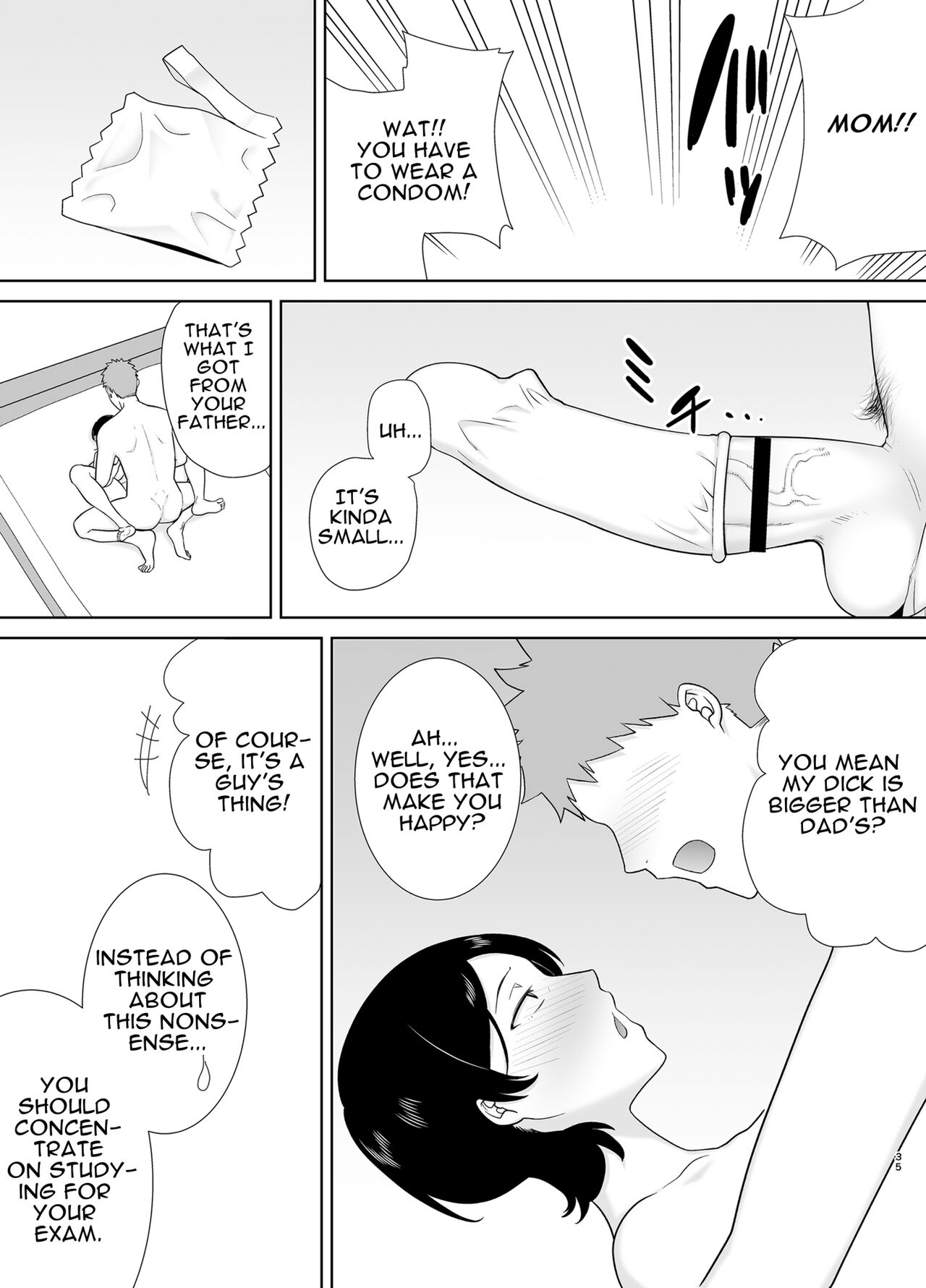 Geiles Hentai-Mama verführt ihren lüsterne Sohn - Image 34