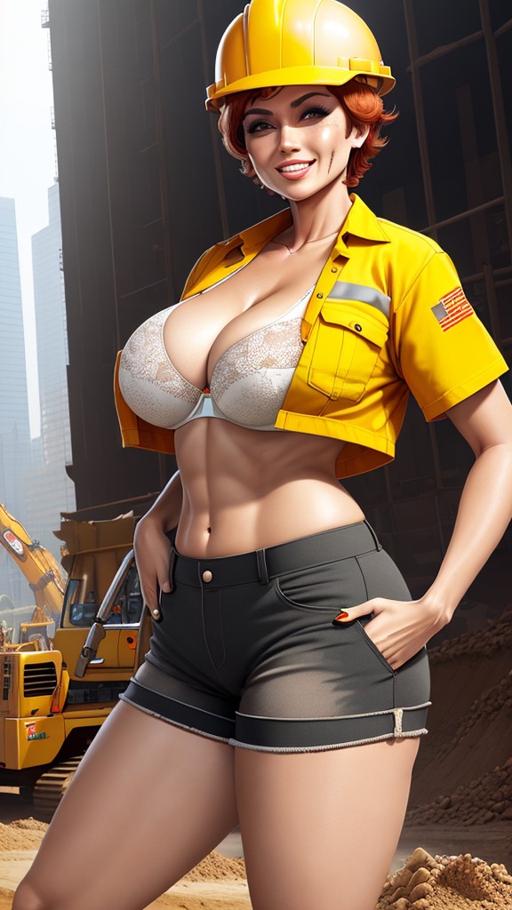 Chicas musculosas de construcción lucen abdominales marcados - Image 22