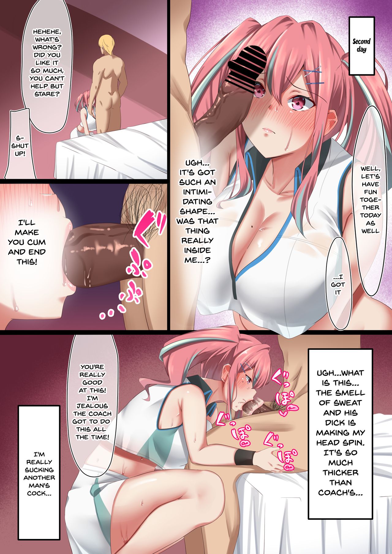 Petite amie à gros seins séduite par un tombeur du club de tennis - Image 9