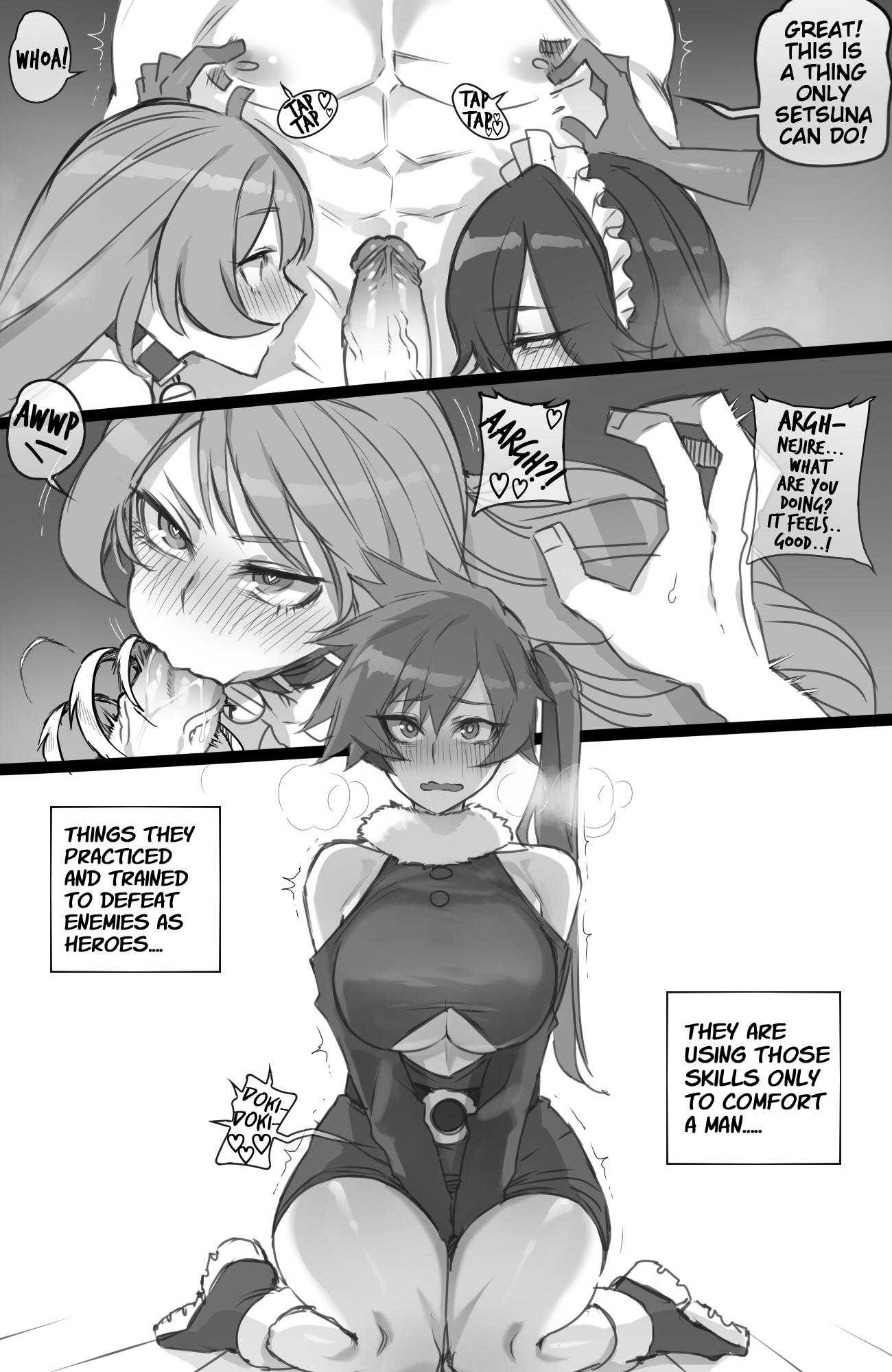 Busen-Harem-Sklavinnen von My Hero Academia, Weihnachts-Comic - Image 8