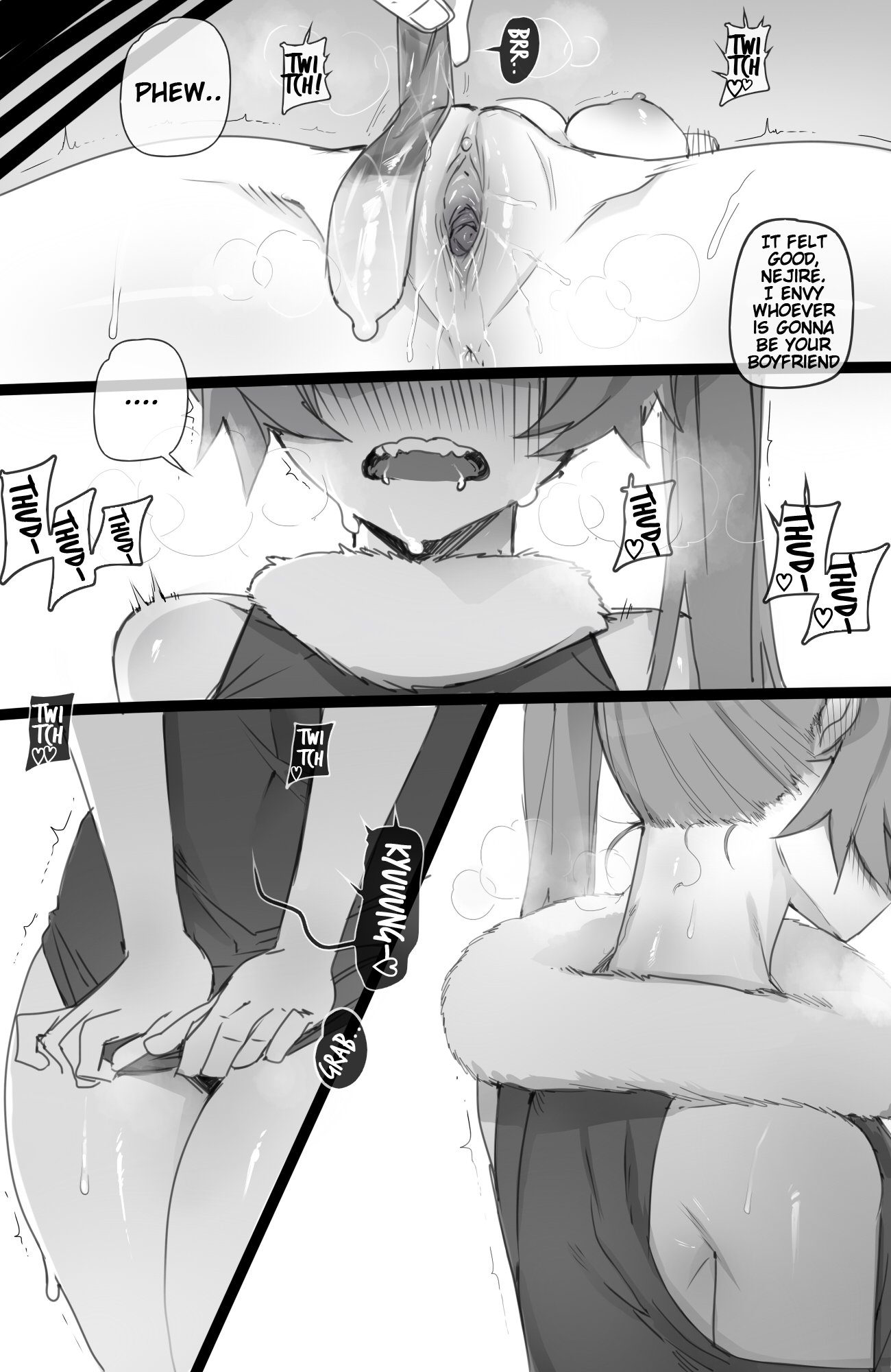 Busen-Harem-Sklavinnen von My Hero Academia, Weihnachts-Comic - Image 19