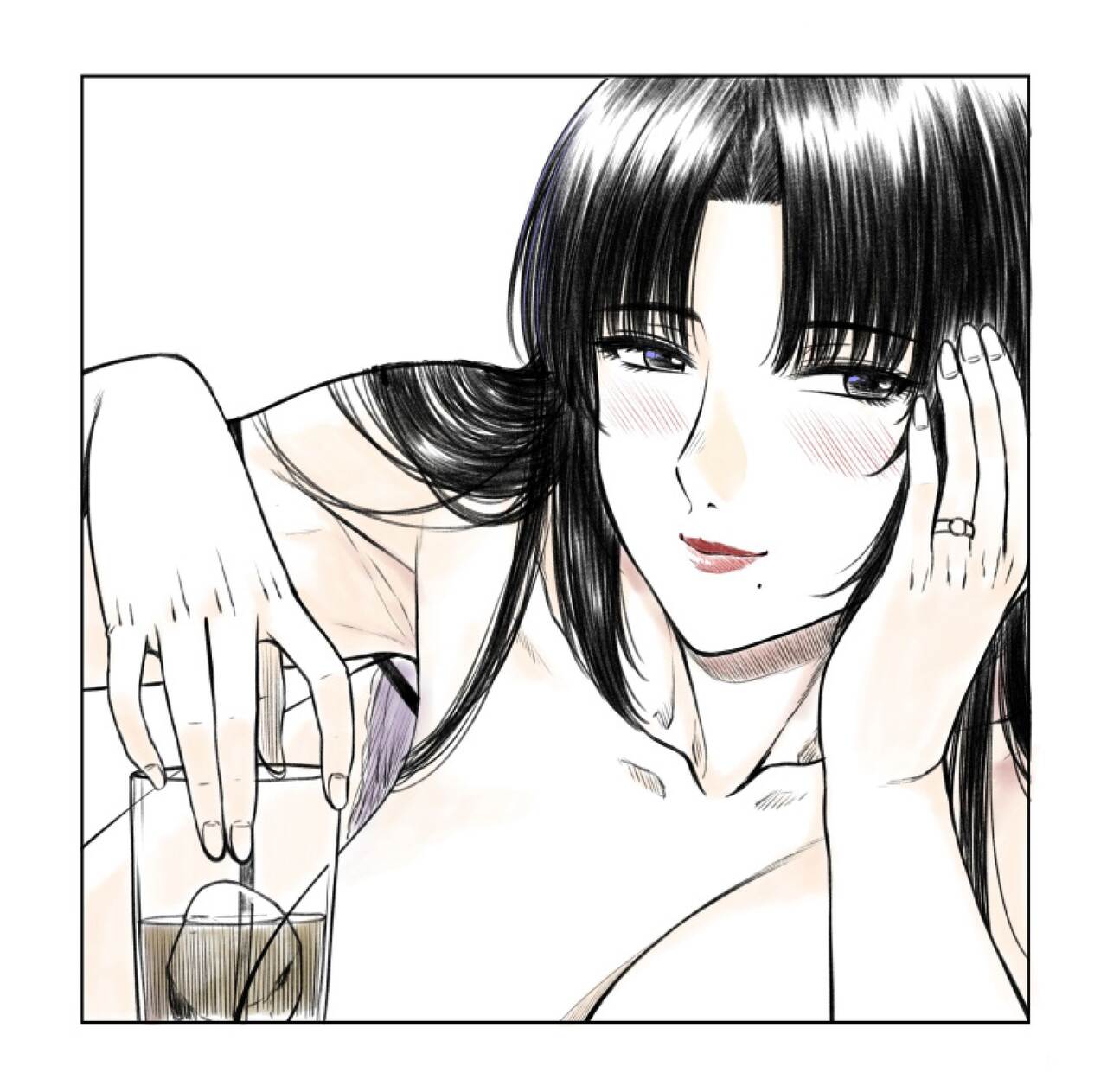 Пьяная мама с большими грудями соблазняет сына большими грудями и мокрой пиздой - Image 99