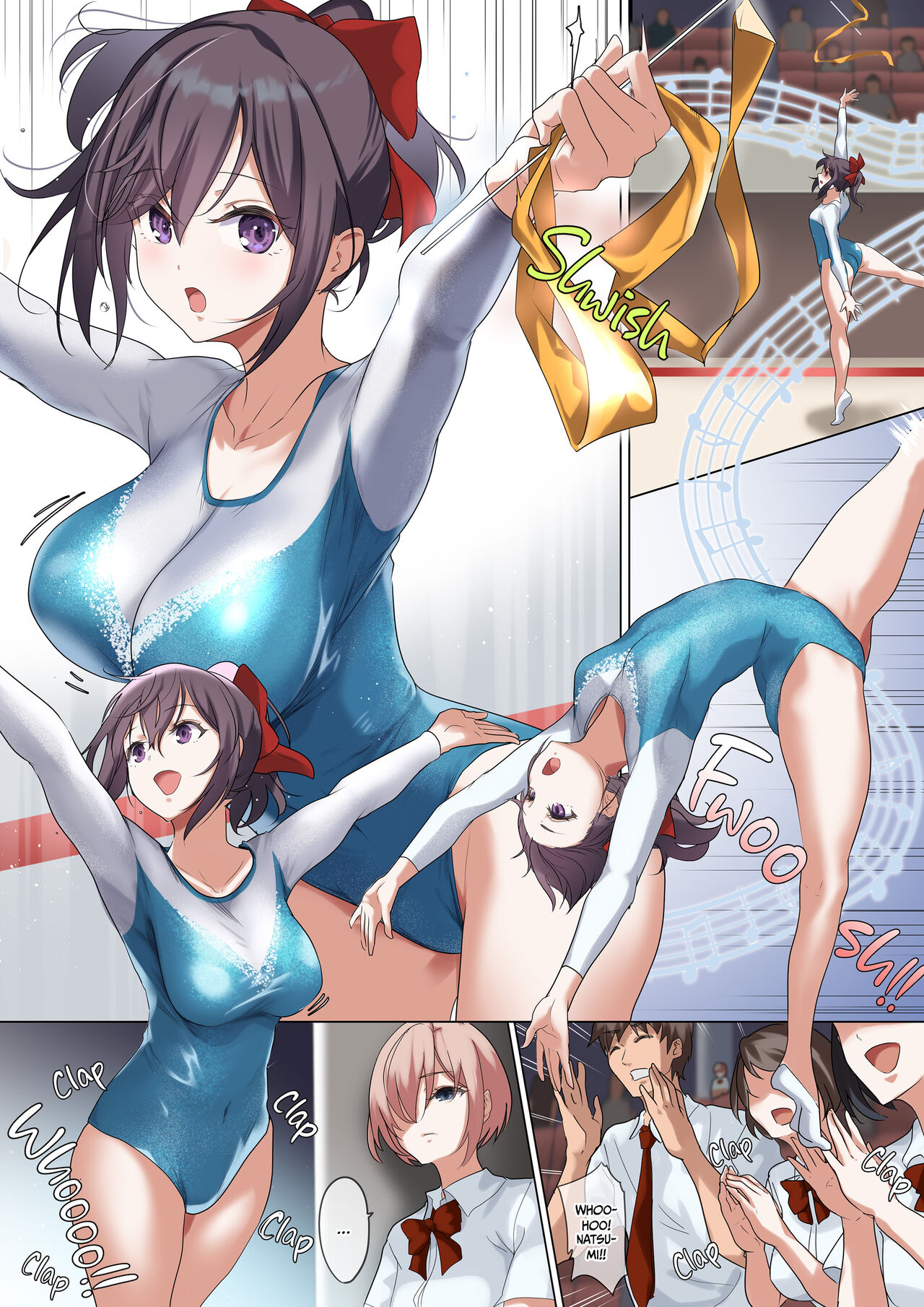 Sexy Turnerin-Freundin betrügt mit gebräuntem Hentai-Chad - Image 5