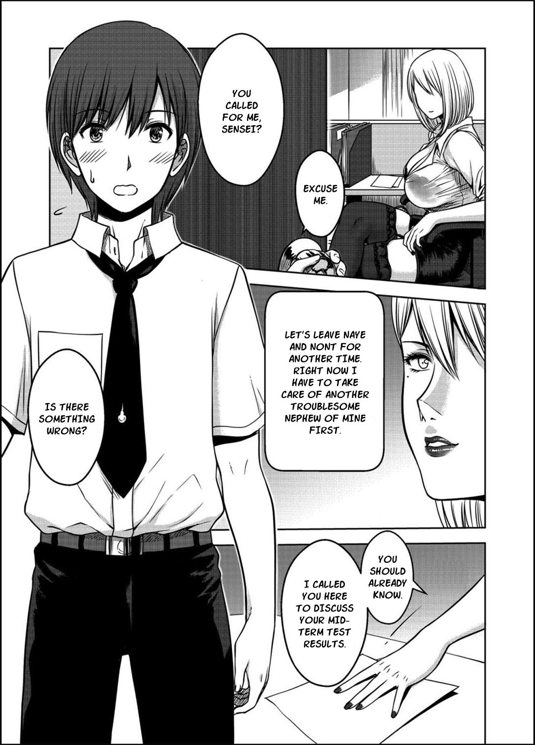 Anal sur le toit du campus pour la sœur lycéenne en hentai - Image 29