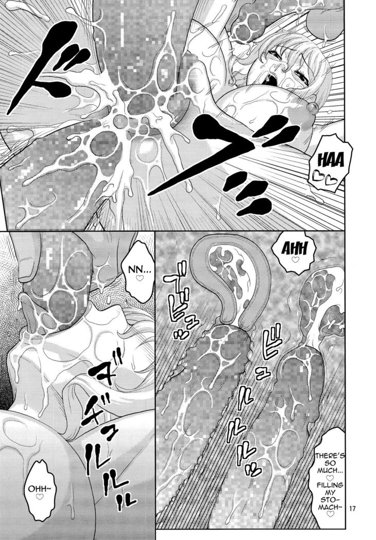 Nami Hentai Doppelpenetration Gangbang von schwarzen Schwänzen - Image 18