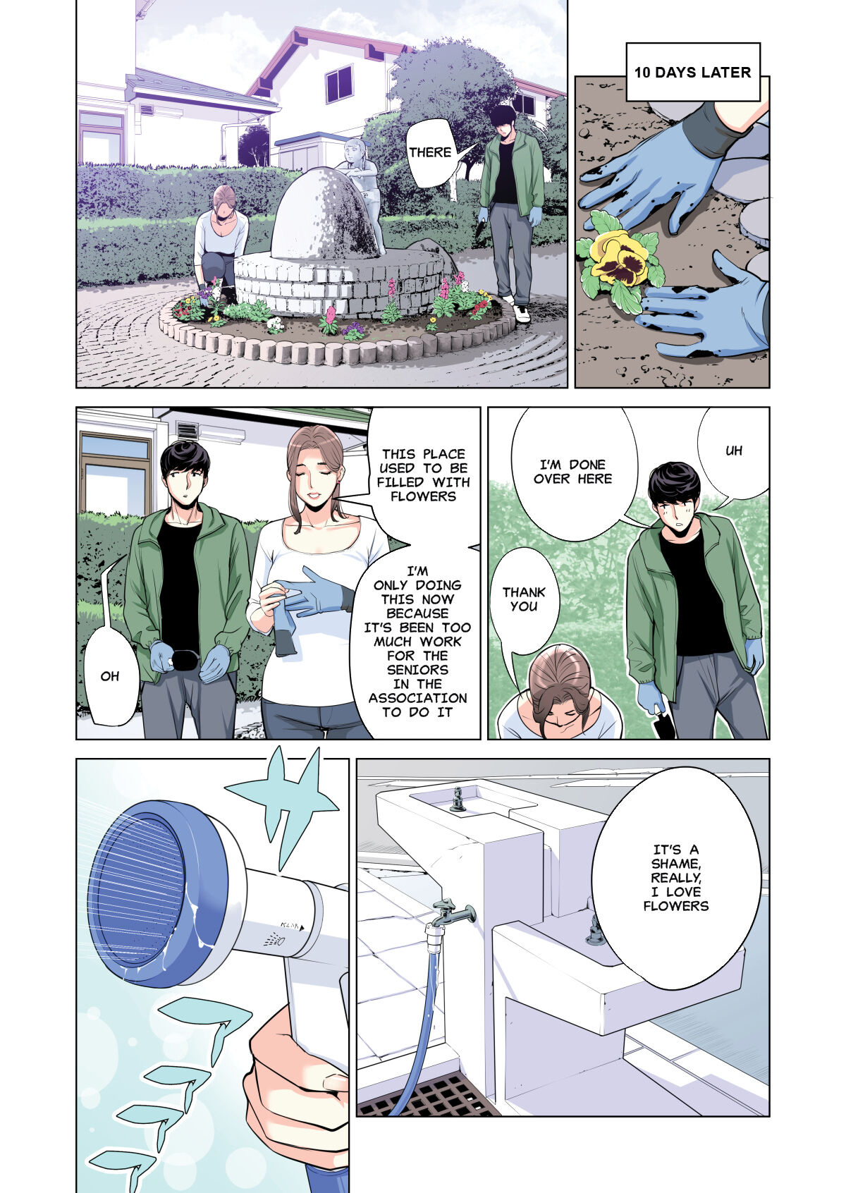 Busige verheiratete Frau verführt jungfräulichen Nachbarn - Image 29