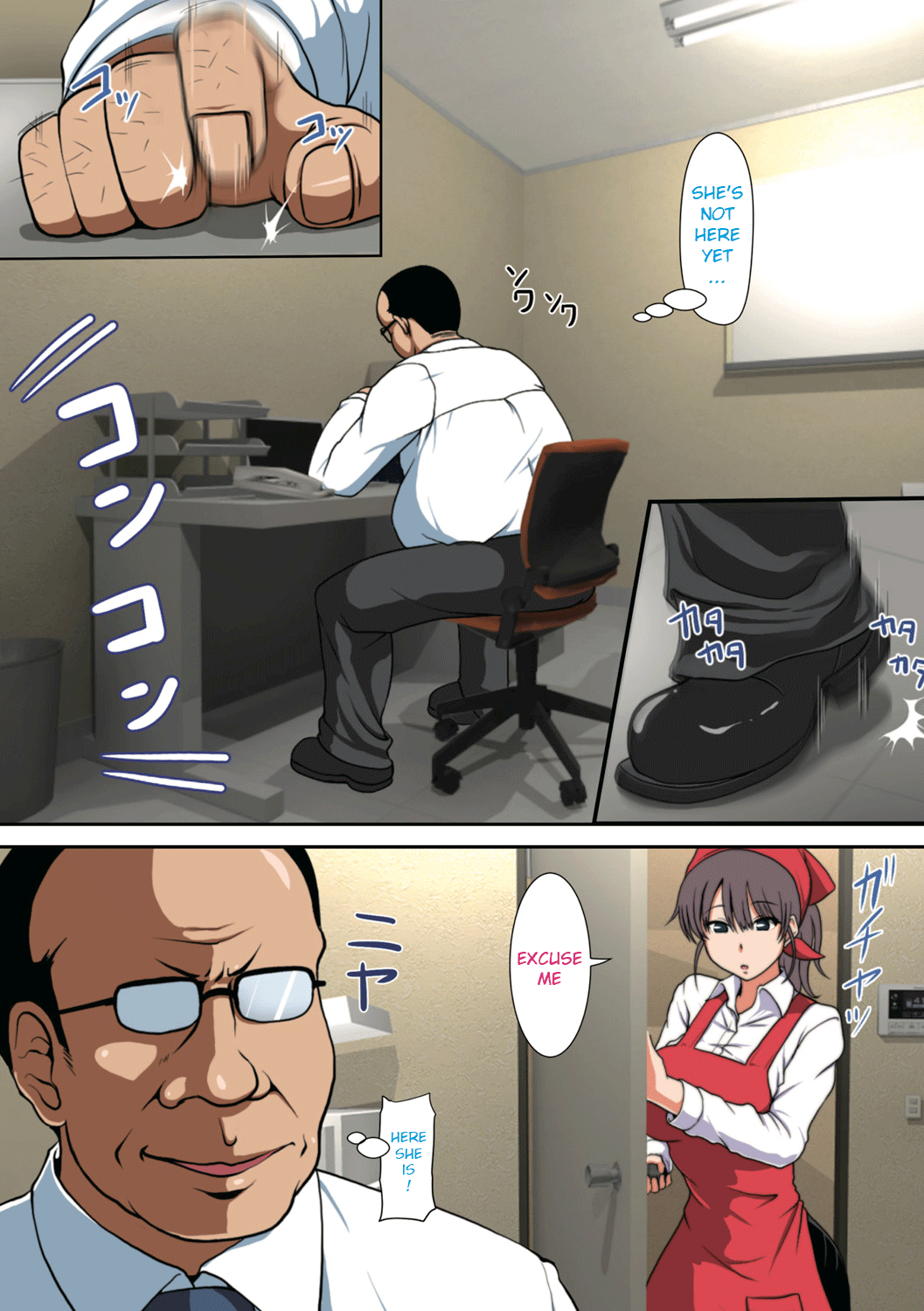 विवाहित कैशियर को मैनेजर ने बाथरूम में ब्लैकमेल किया और चोदा - Image 5