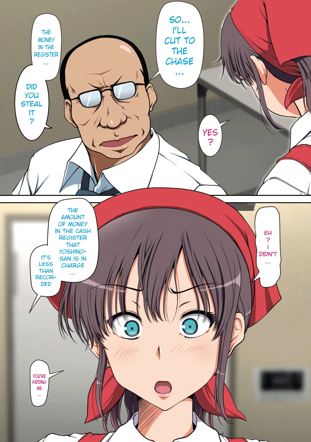 विवाहित कैशियर को मैनेजर ने बाथरूम में ब्लैकमेल किया और चोदा - Image 7