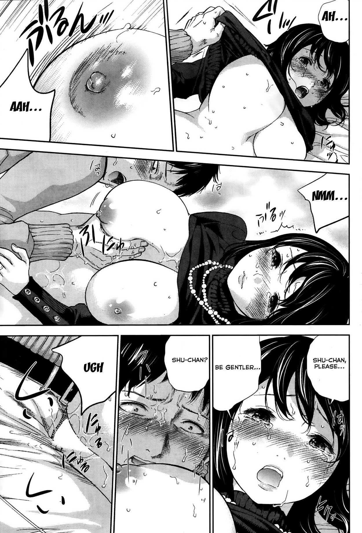 Femme excitée baisée par d'autres hommes, loser mâle bêta regarde - Image 96