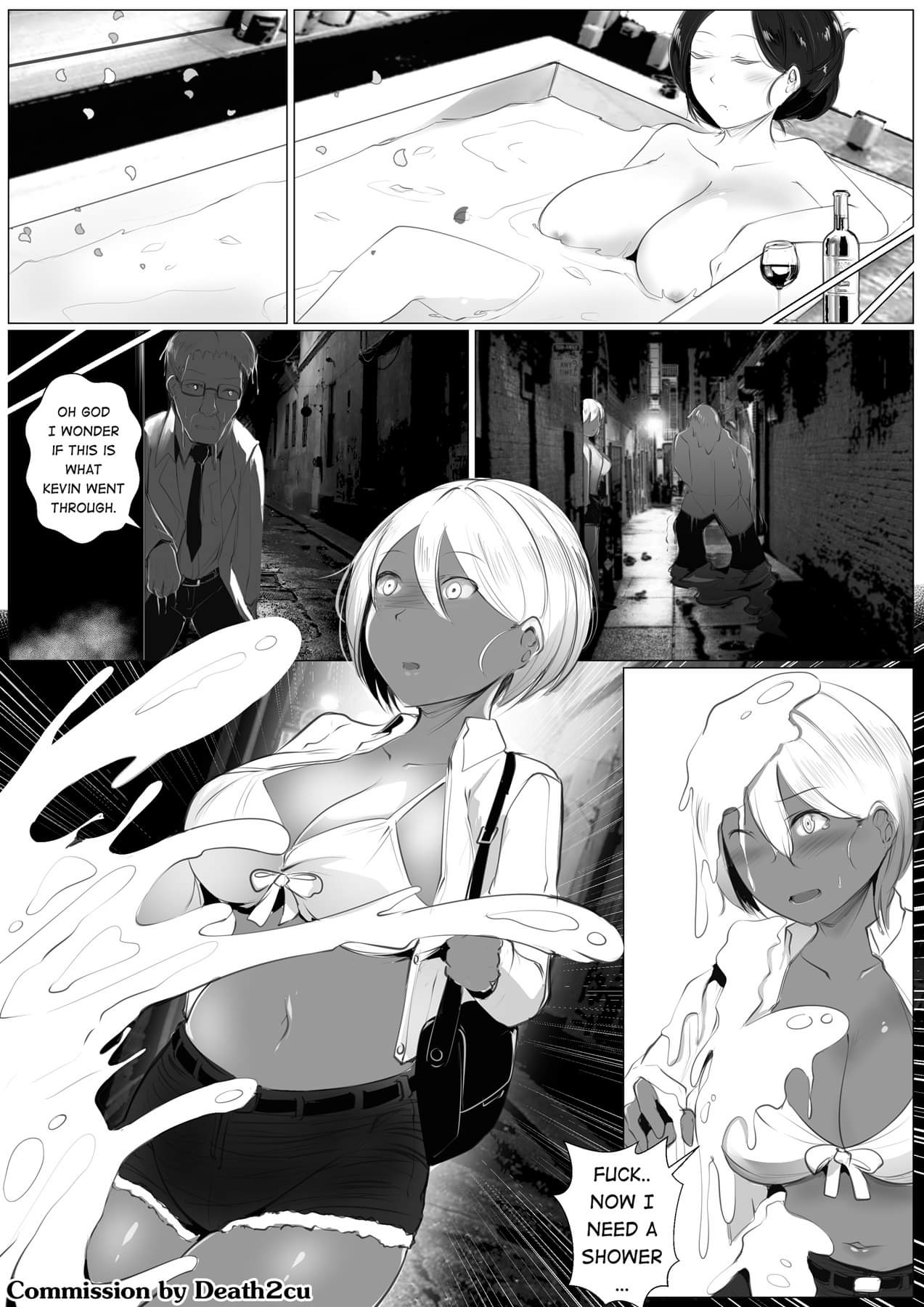 Schleim besitzt vollbusige Schülerin in Sexabenteuern des hässlichen Bastards - Image 49