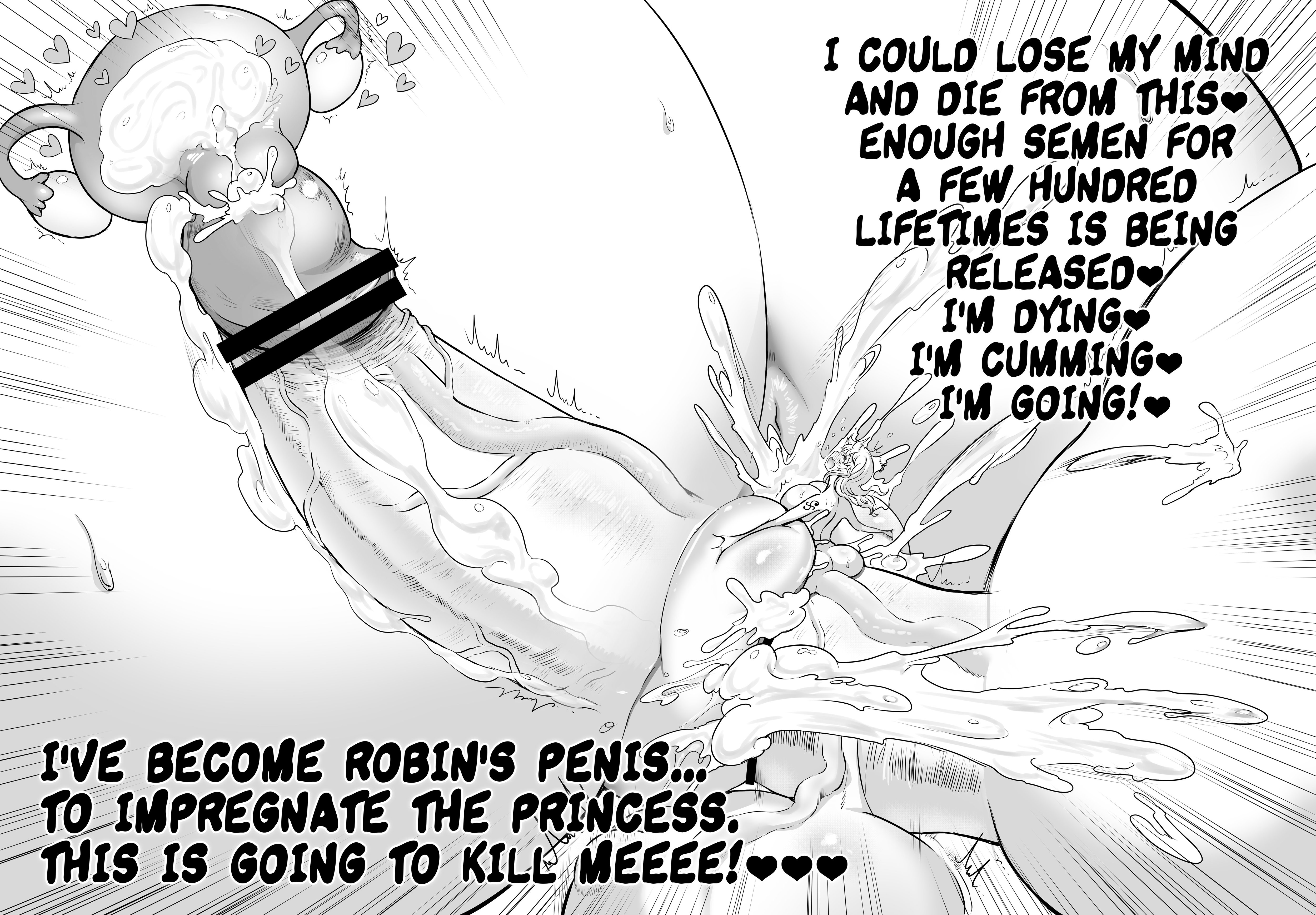 Coquines futanari Dickgirls baisent le pussy de Nico Robin - Image 116