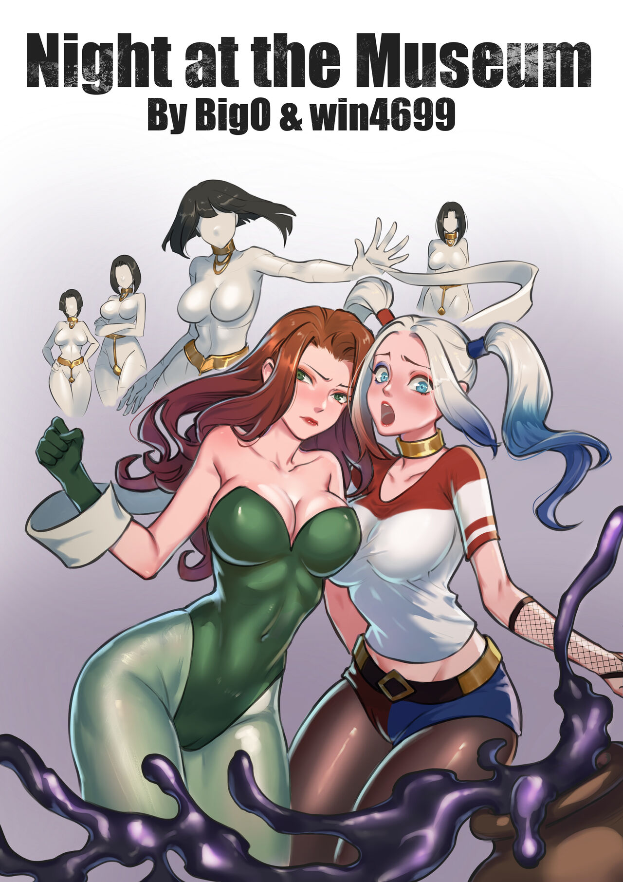 Lesbische mumien-sklavinnen: harley & ivy’s nacht