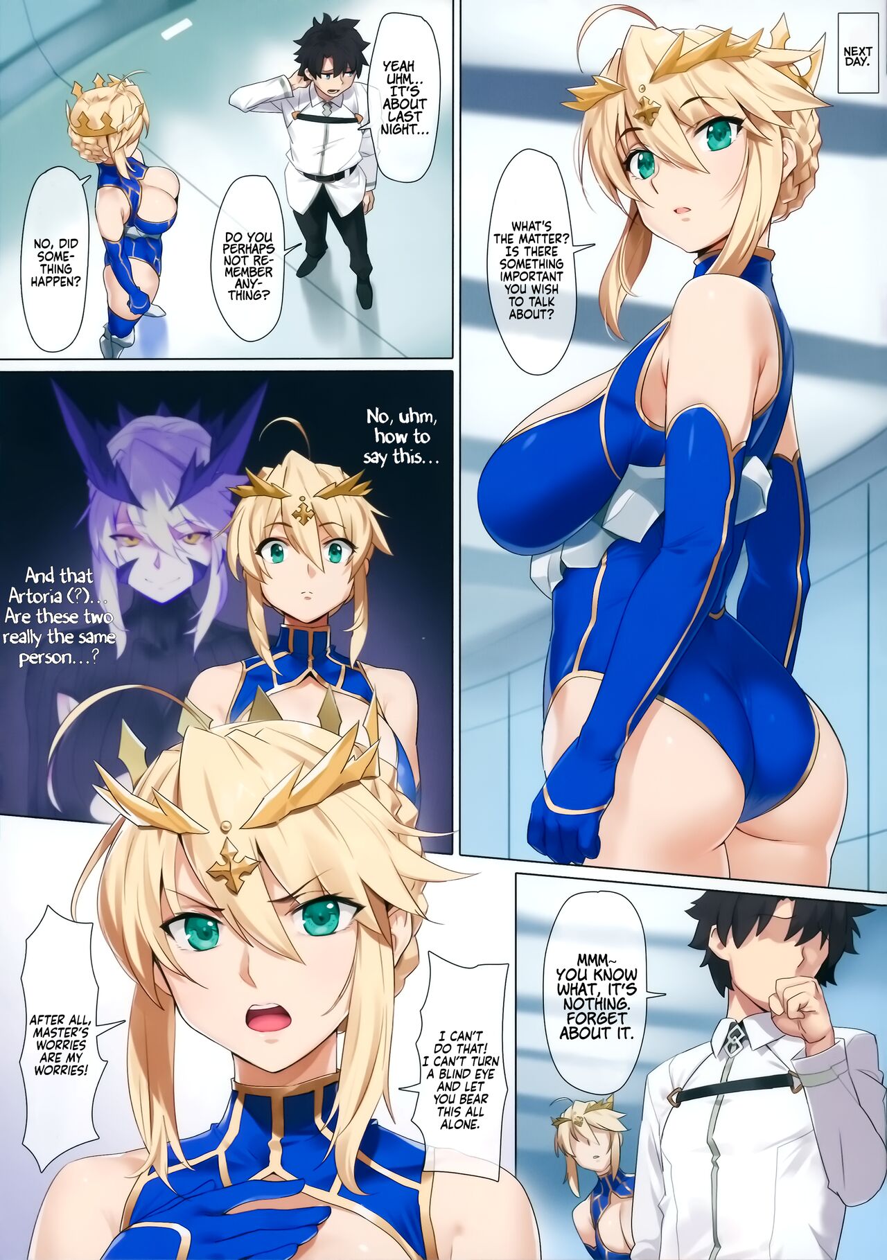 Artoria Pendragon vide les boules d’énergie magique du Maître - Image 5