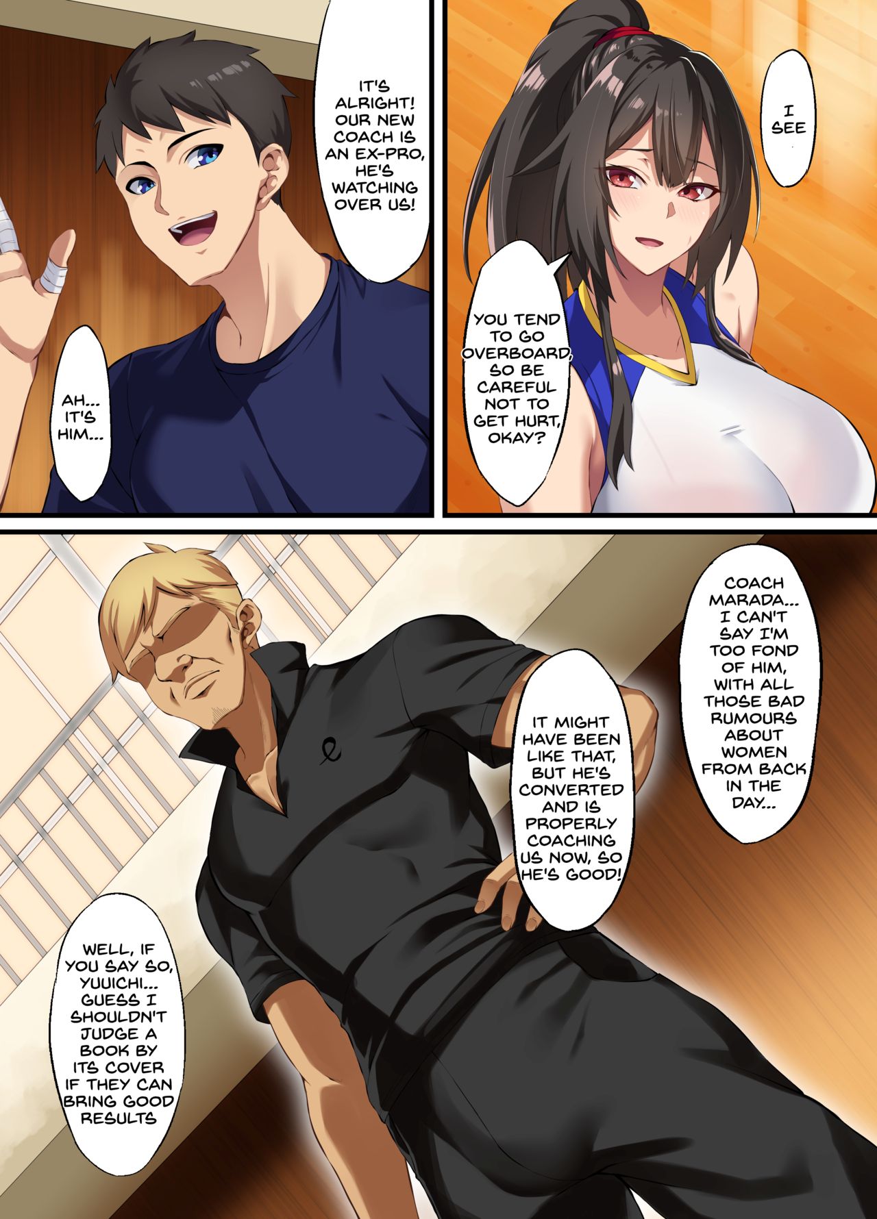 Толстогрудая девственница трахнута извращённым тренером в НТР - Image 4