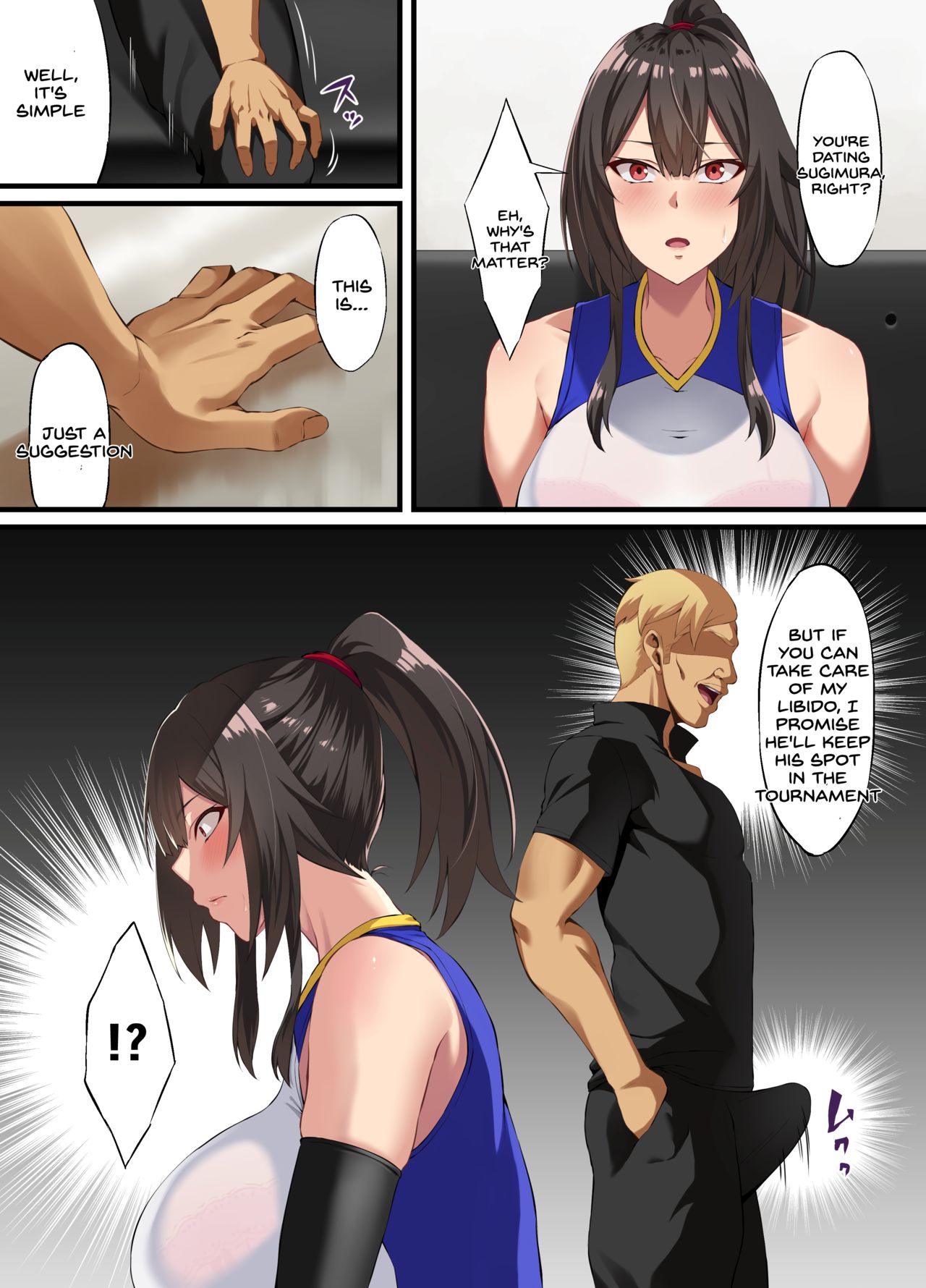 Толстогрудая девственница трахнута извращённым тренером в НТР - Image 8