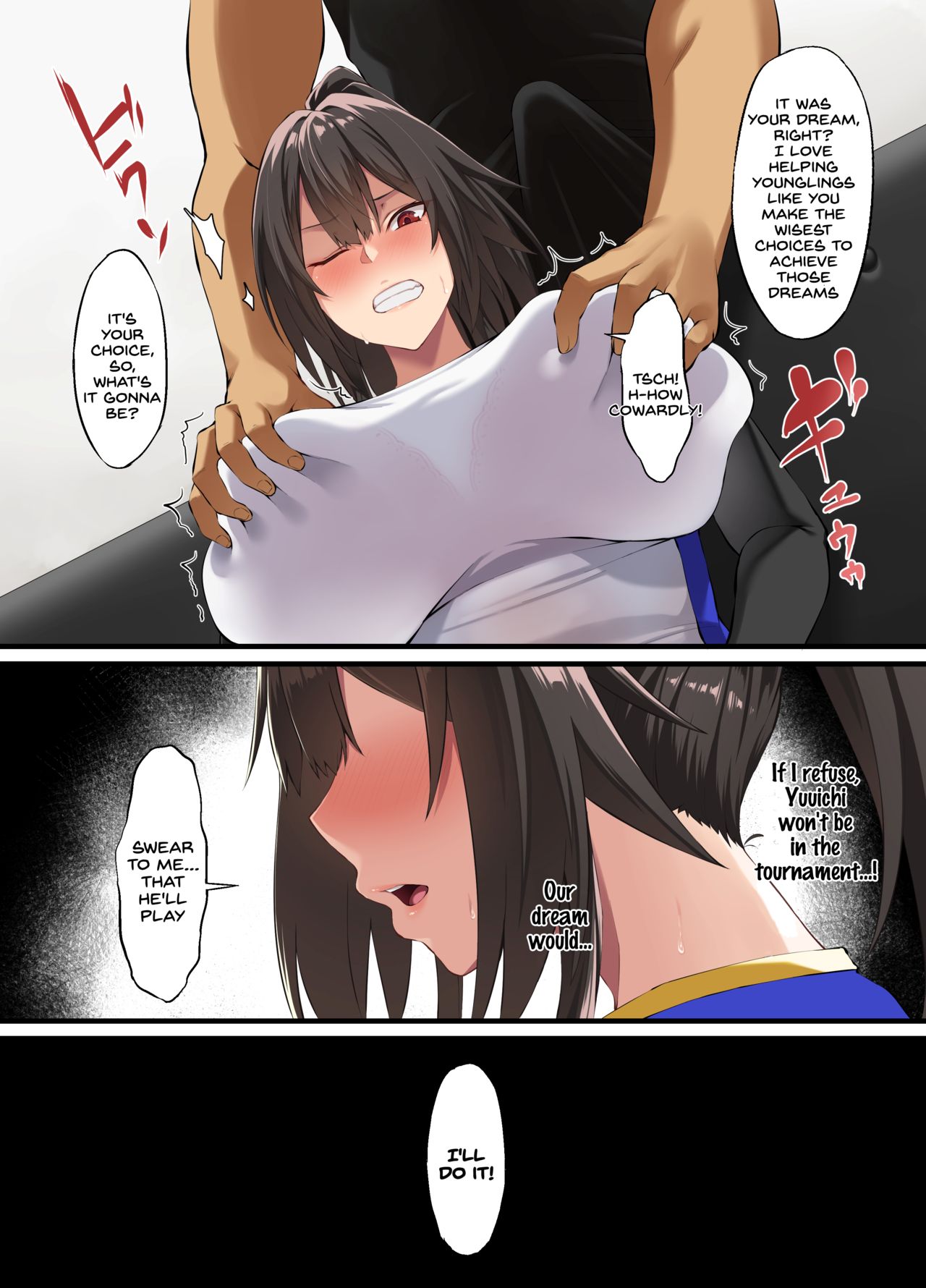 Толстогрудая девственница трахнута извращённым тренером в НТР - Image 10