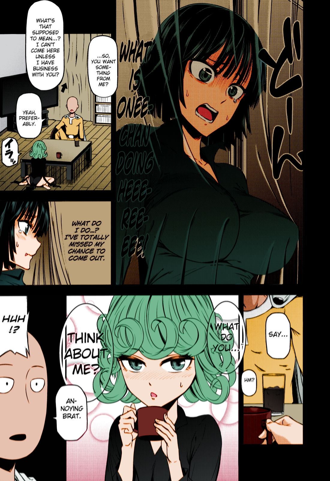 Серьёзный поршень Сайтамы дарит Татсумаки и Фубуки мощные оргазмы - Image 4