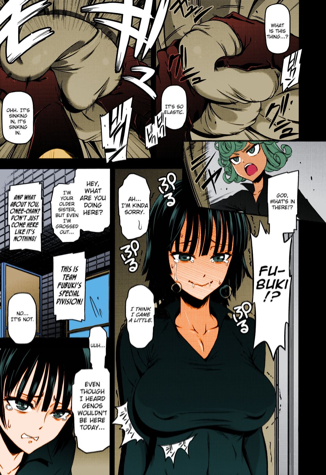 Серьёзный поршень Сайтамы дарит Татсумаки и Фубуки мощные оргазмы - Image 6